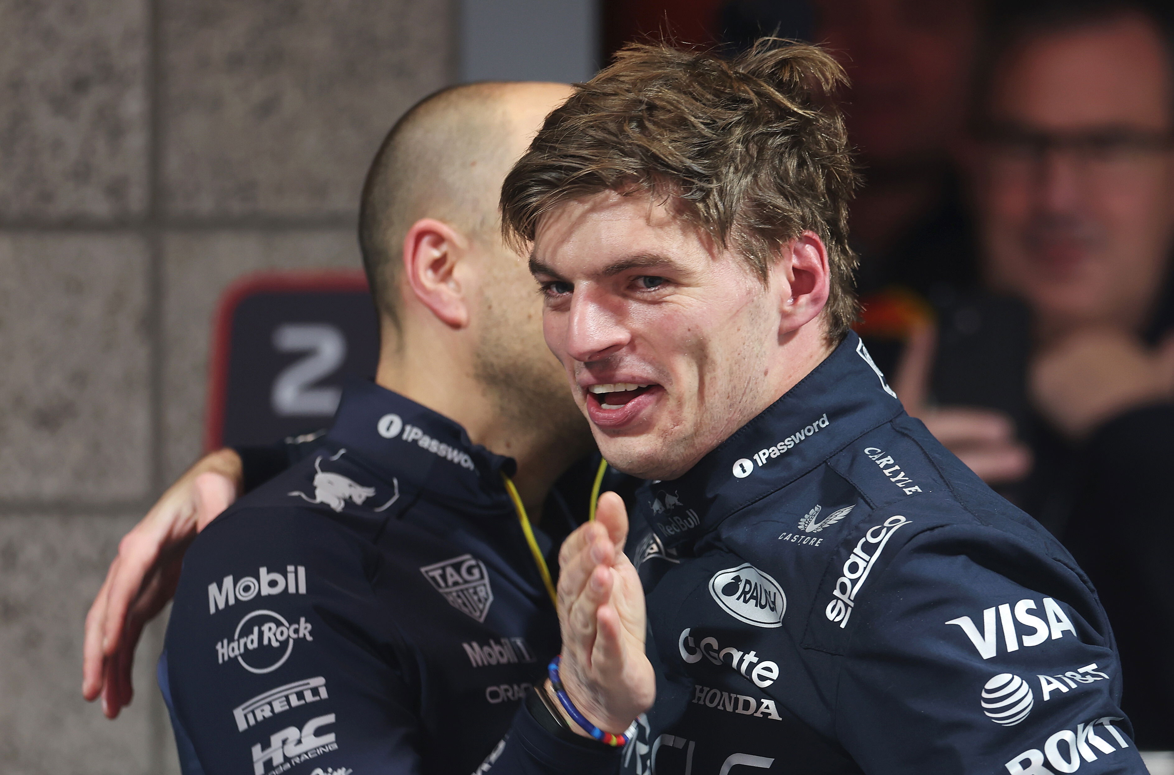 Lambiase Verstappen Las Vegas WIn