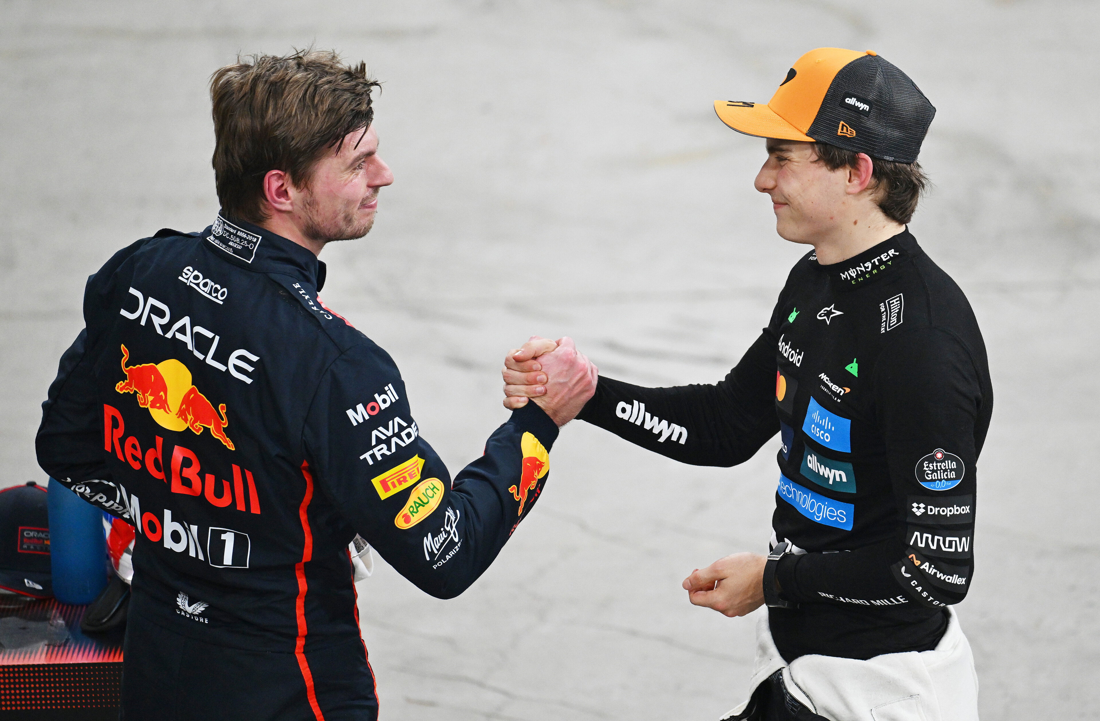 Verstappen Piastri Abu Dhabi