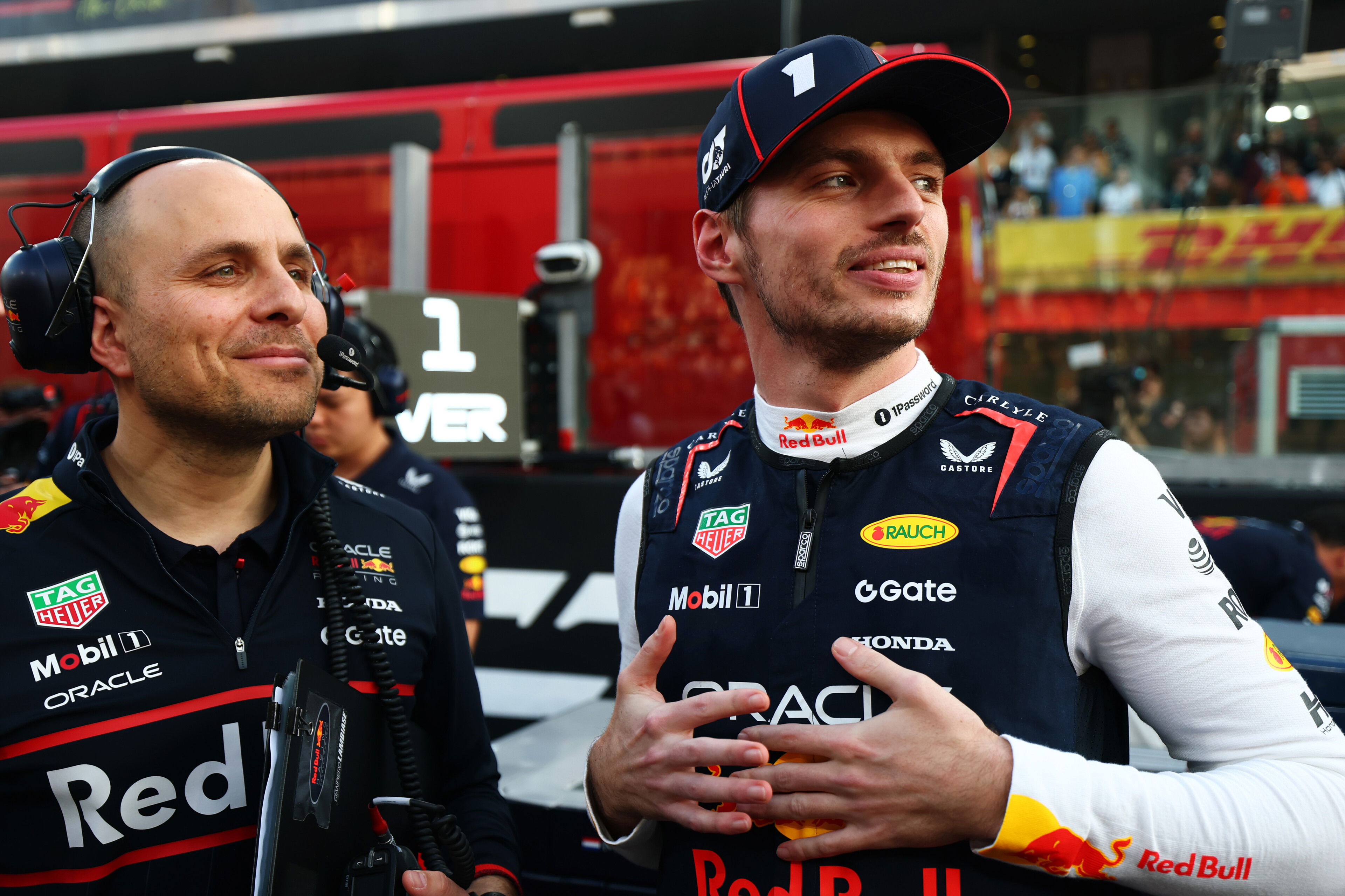 Verstappen Lambiase Abu Dhabi race