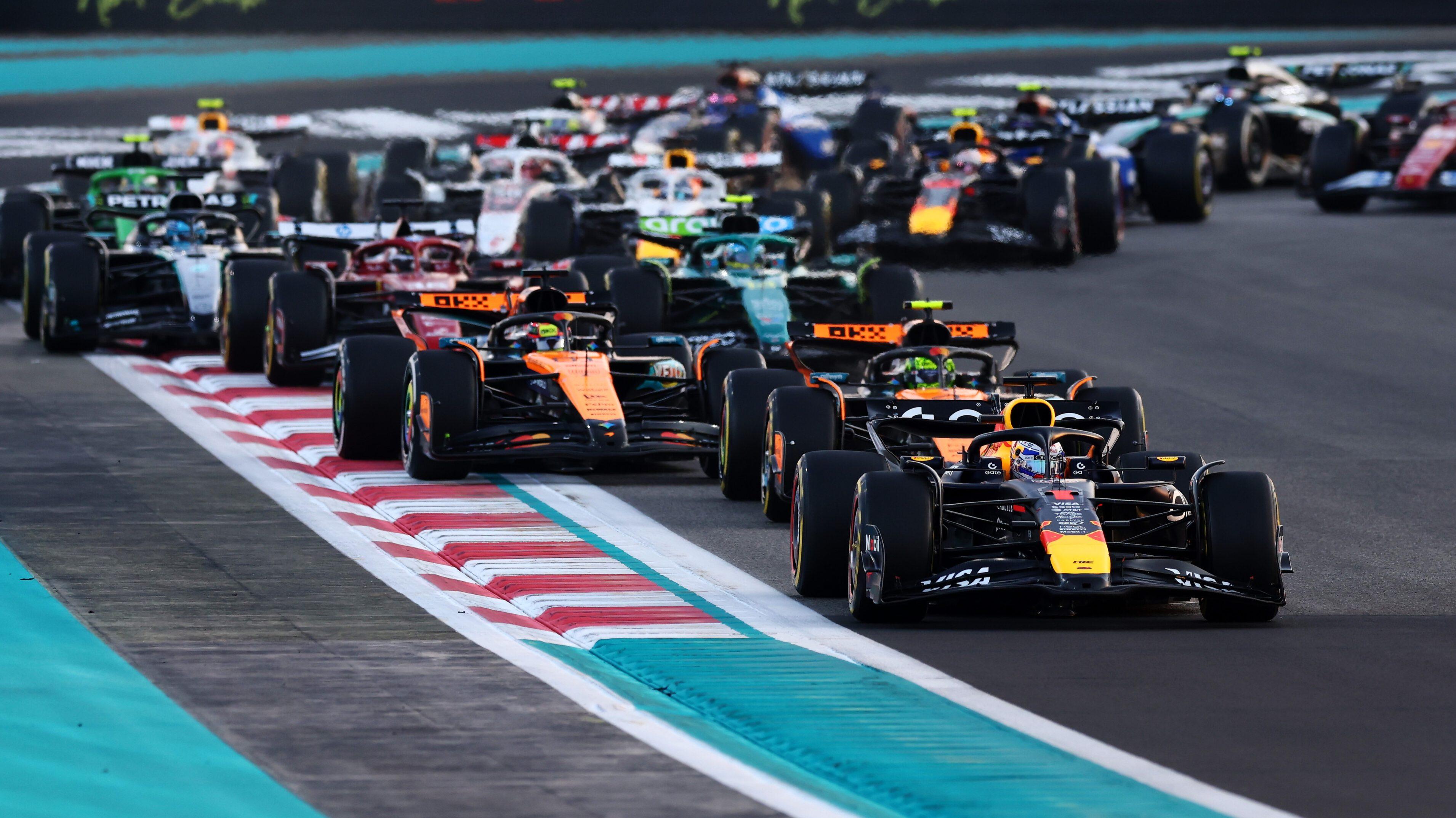 Verstappen start Abu Dhabi