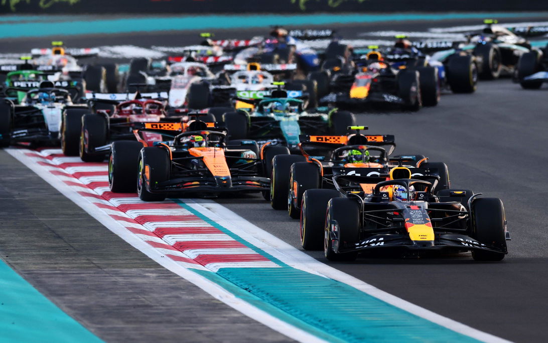 Verstappen start Abu Dhabi