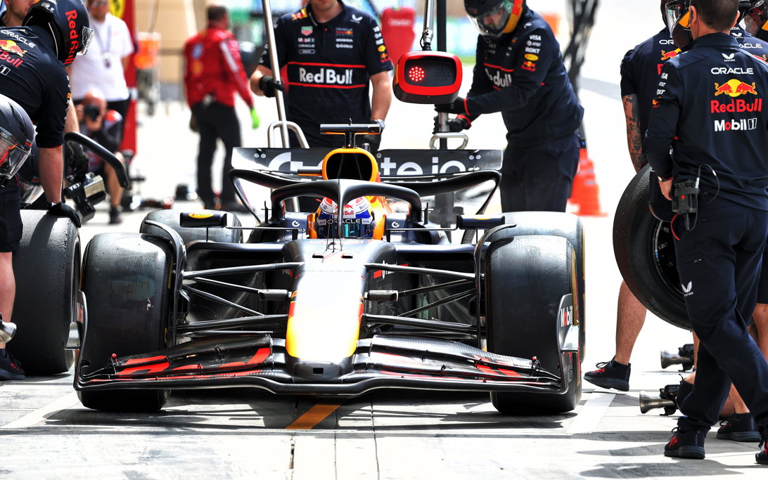 Verstappen Bahrain test new nose