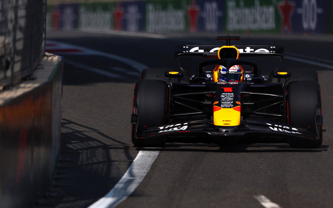 Verstappen FP1 Baku