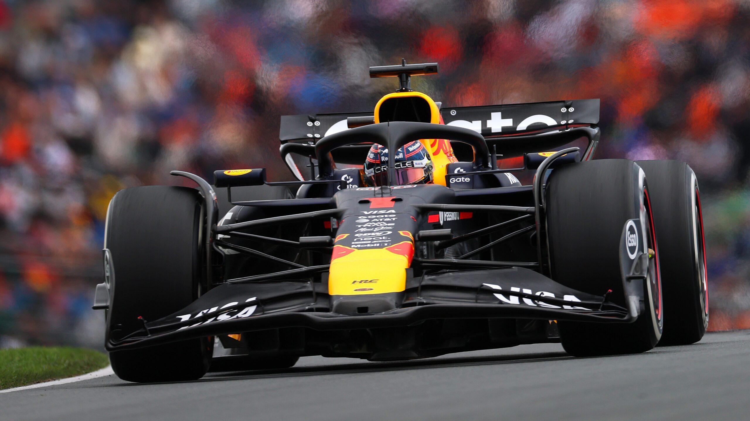 Verstappen FP2 Zandvoort