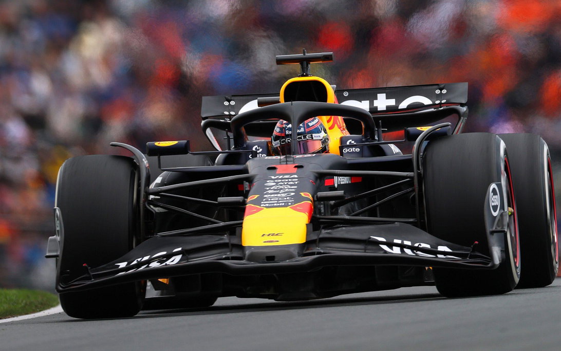 Verstappen FP2 Zandvoort