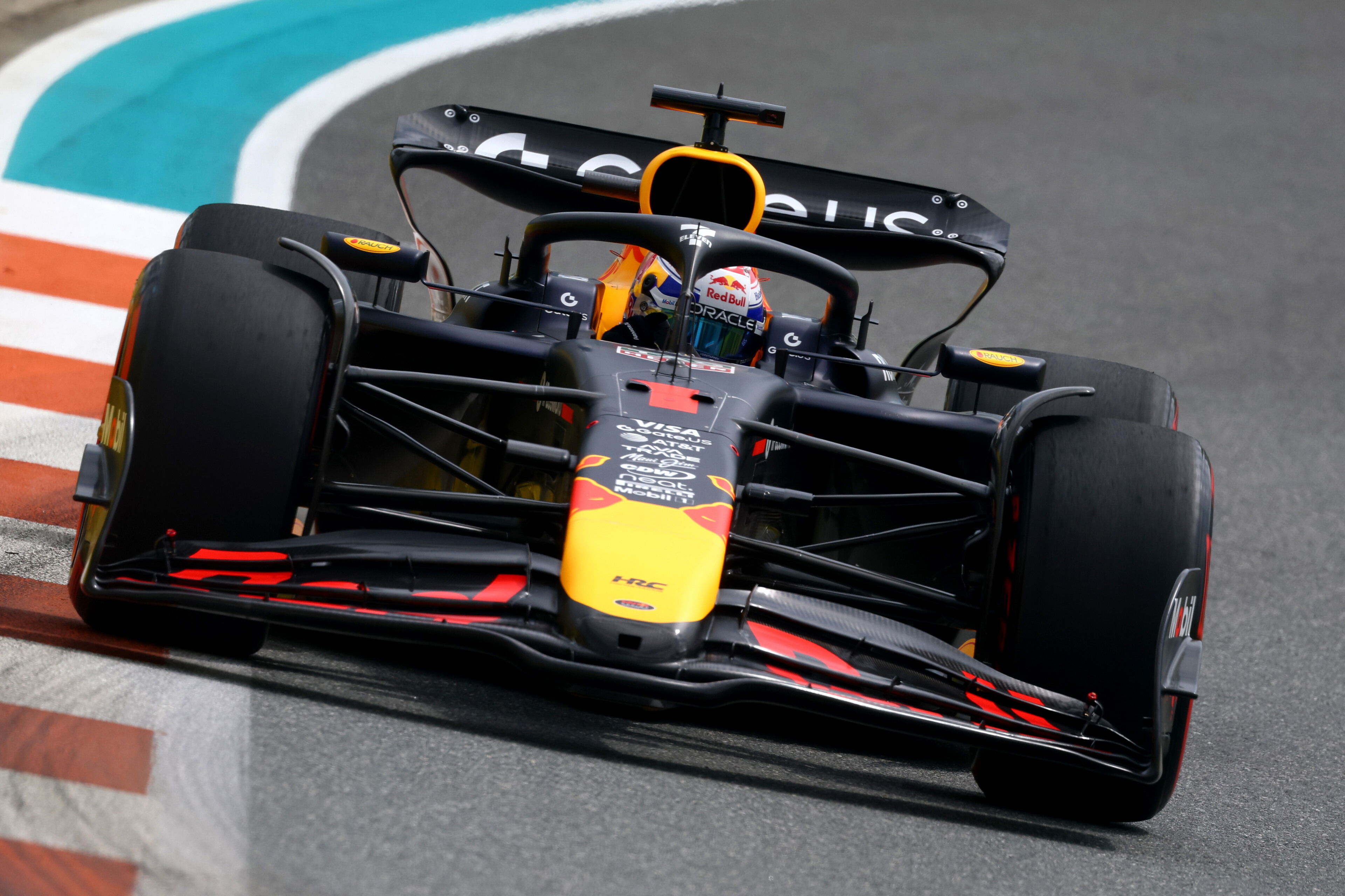 Verstappen GP Miami outlap