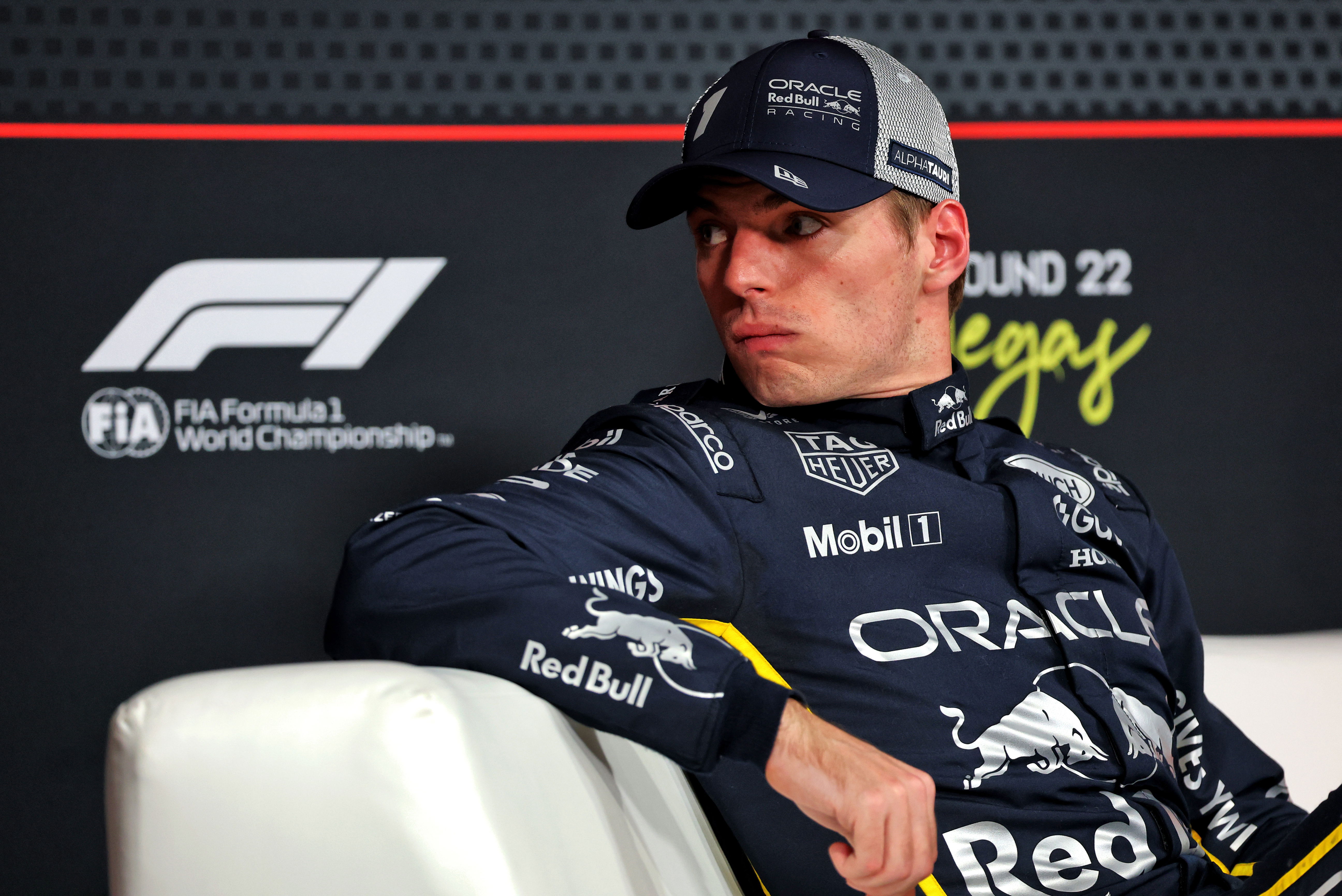 Verstappen Las Vegas Q Presser