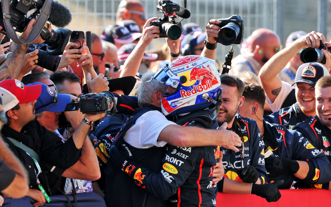 Verstappen Marko Austin win