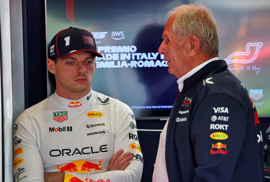 Verstappen Marko Imola