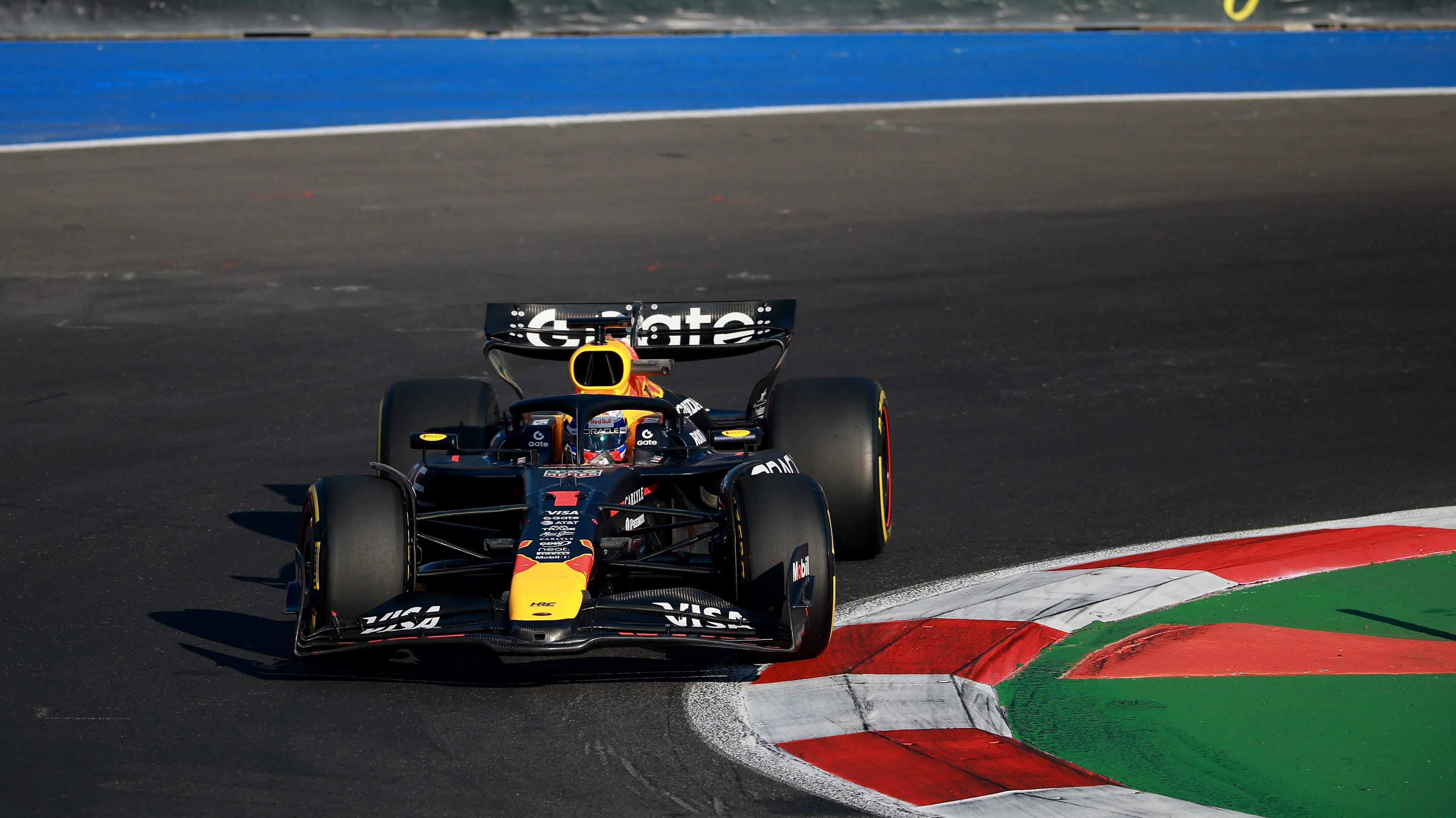 Verstappen Mexico FP2