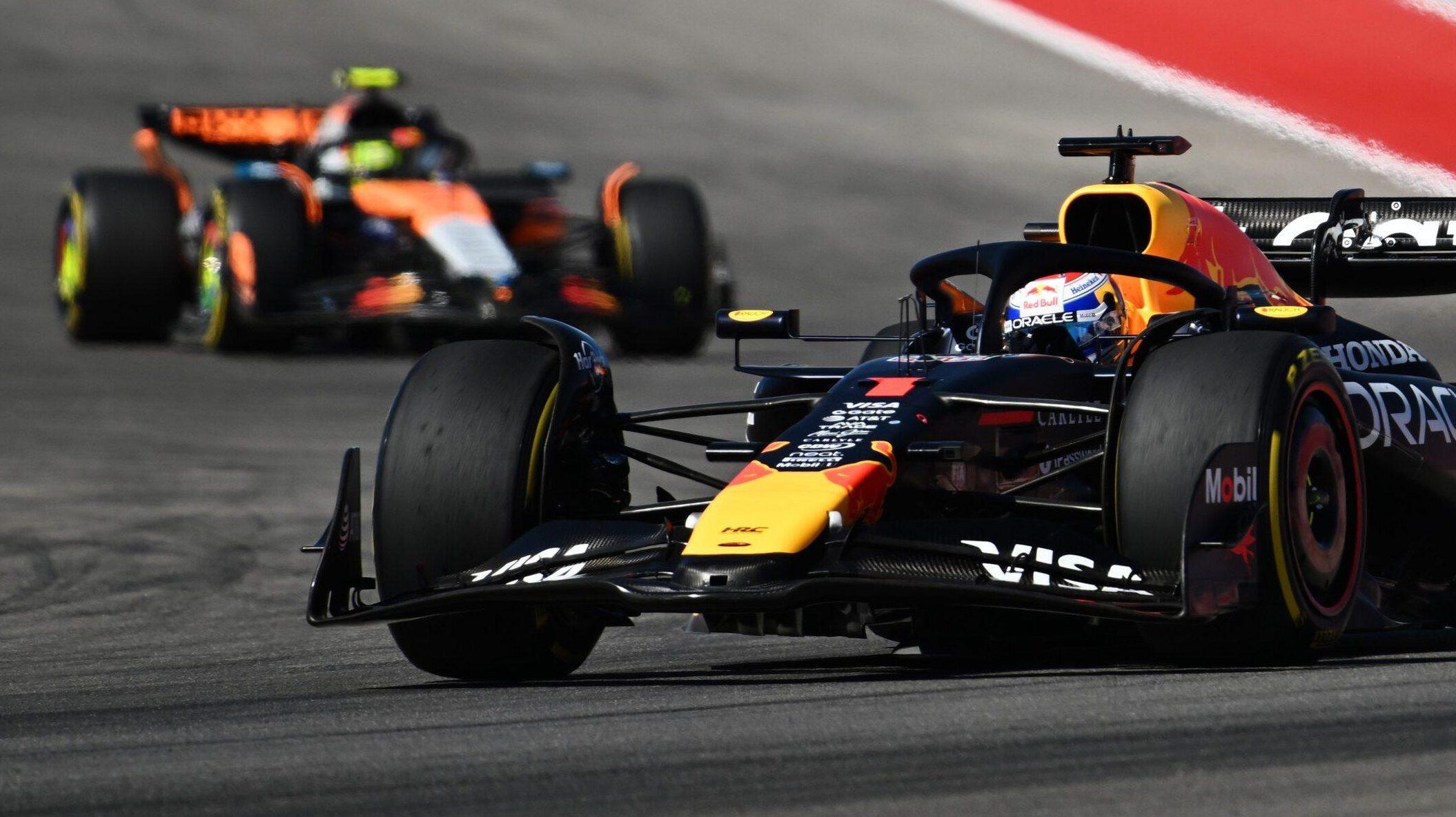 Verstappen Norris Austin