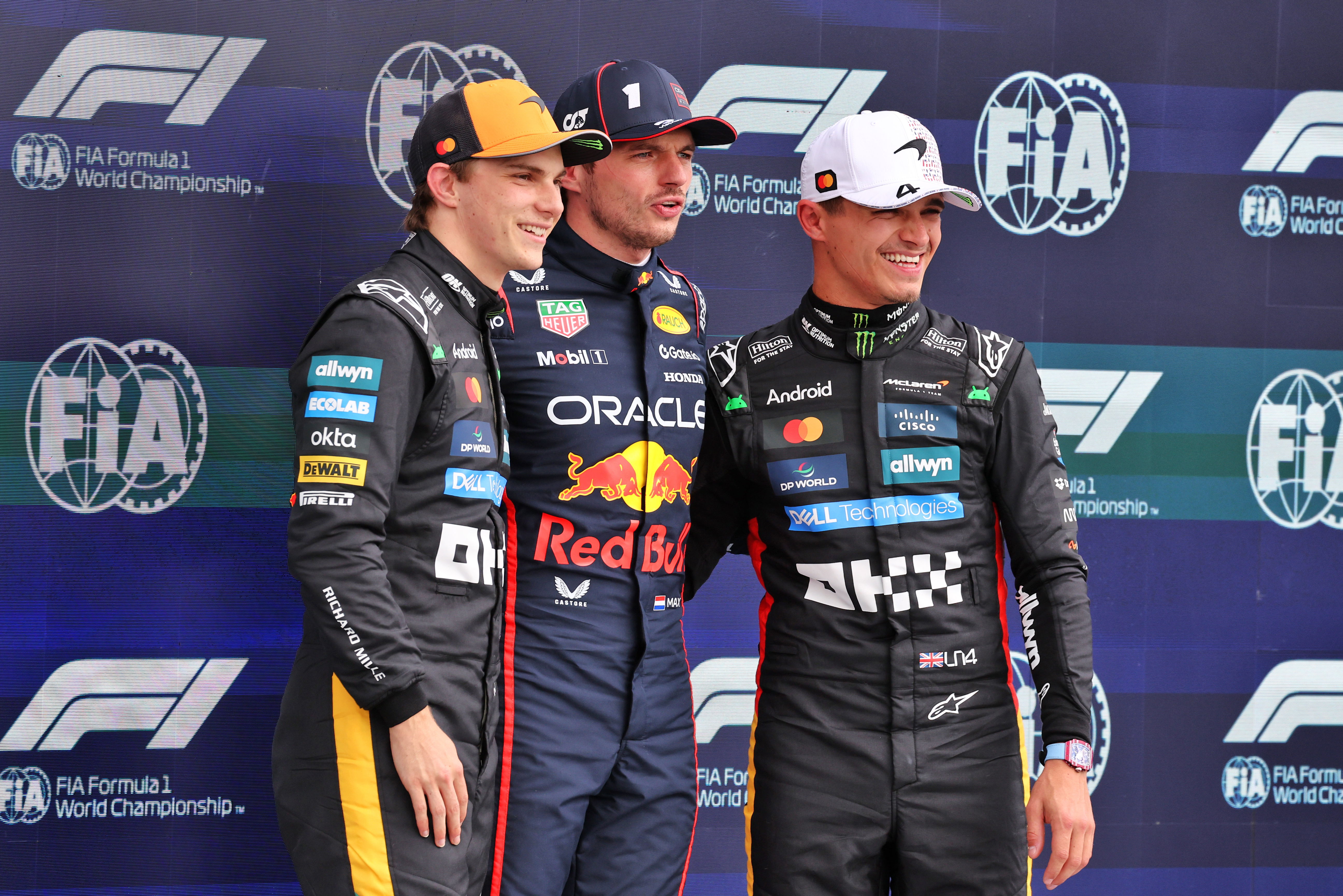 Verstappen Piastri Norris