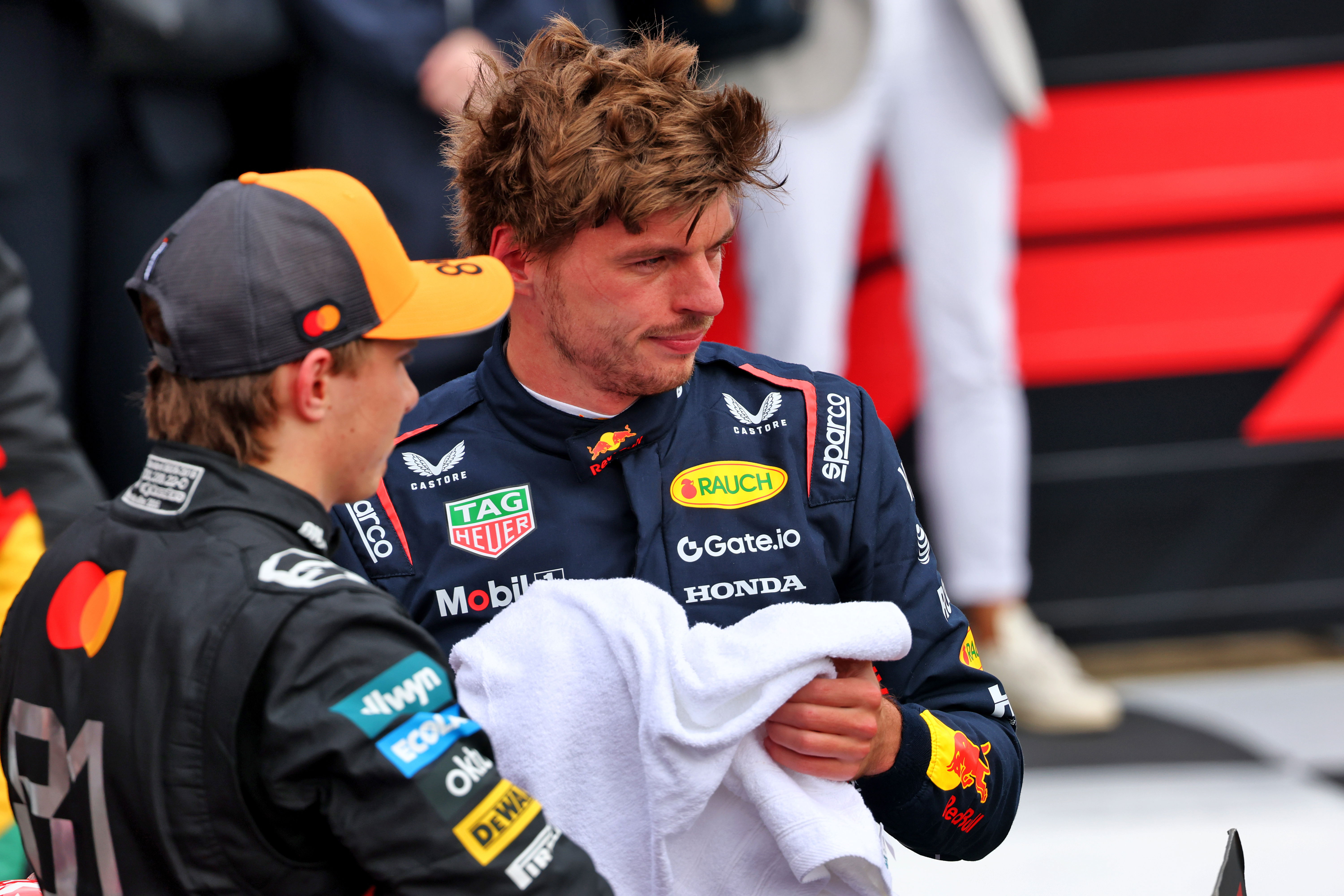 Verstappen Piastri Silverstone