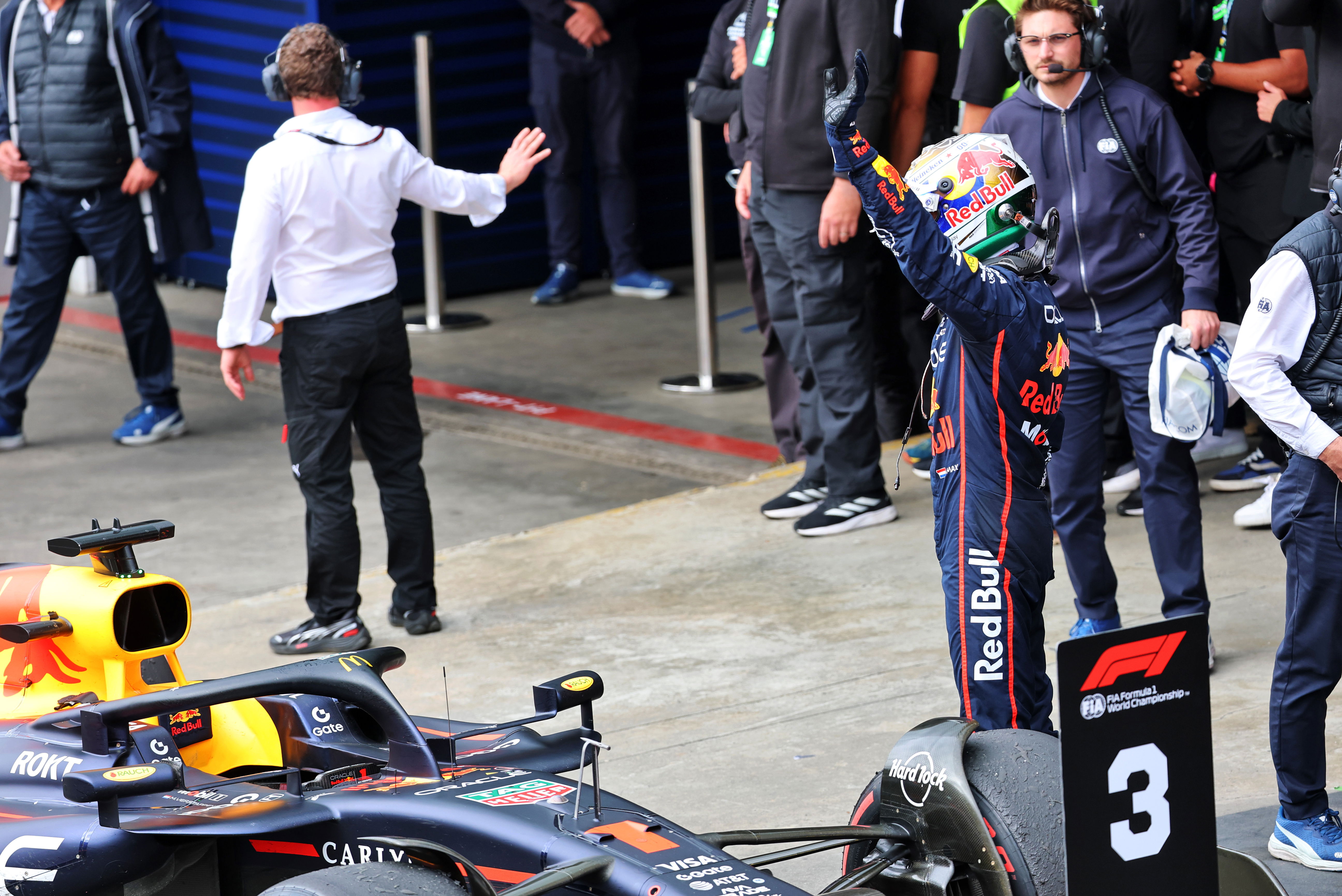 Verstappen Podium Brazil