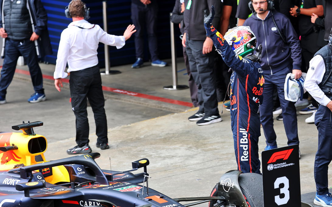 Verstappen Podium Brazil