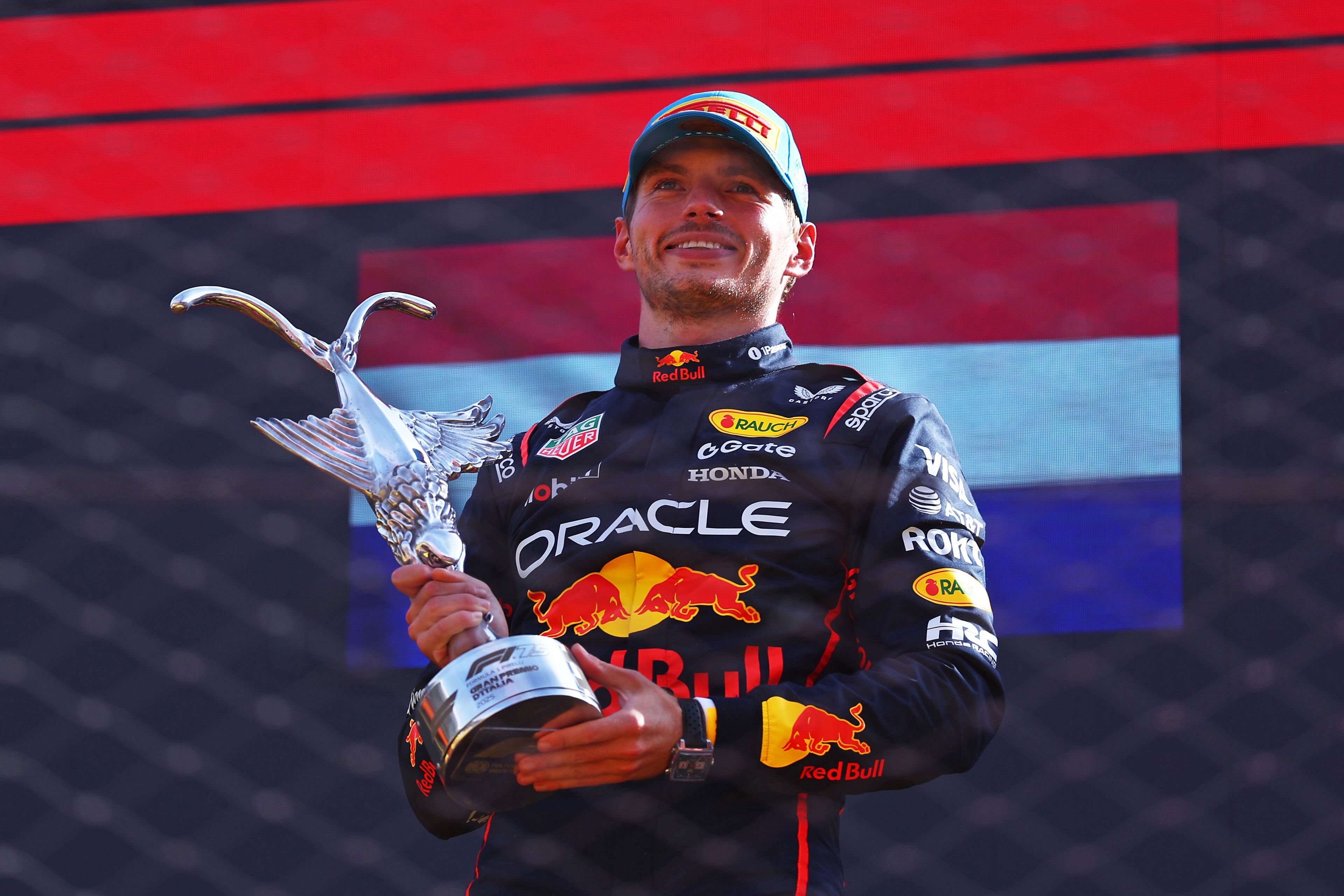 Verstappen Podium Win Monza