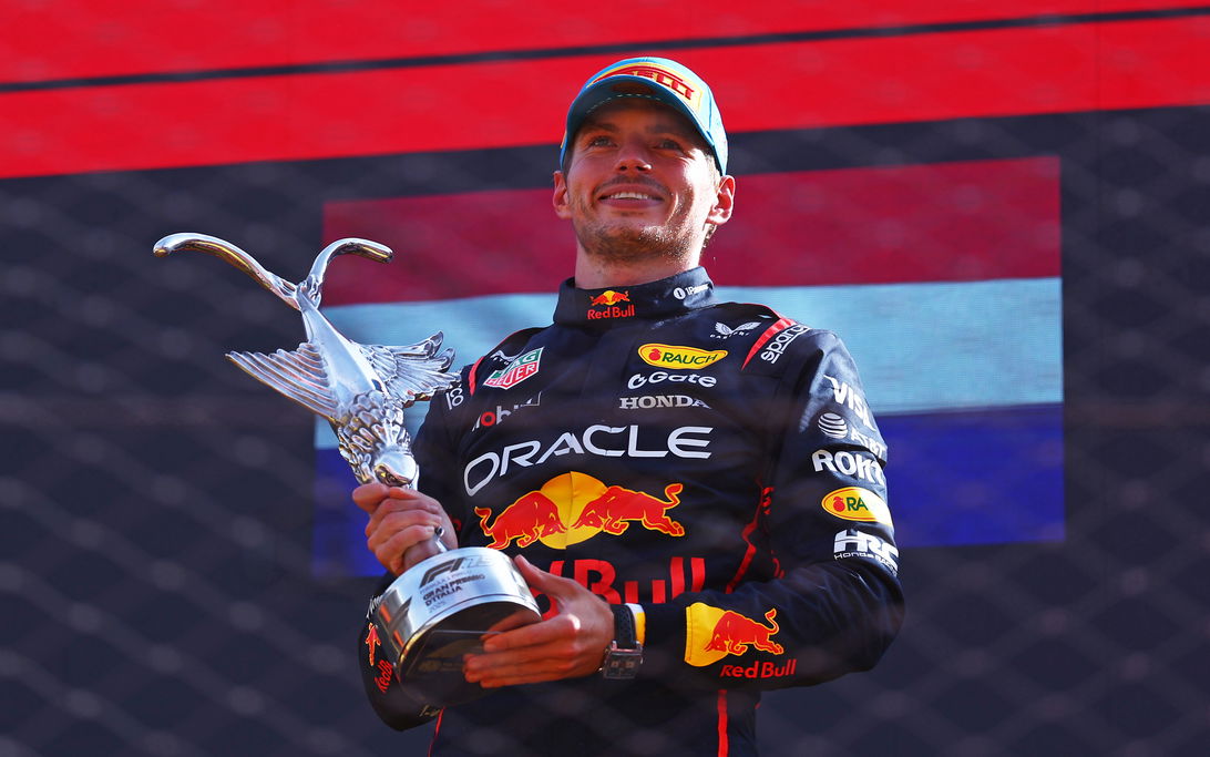 Verstappen Podium Win Monza