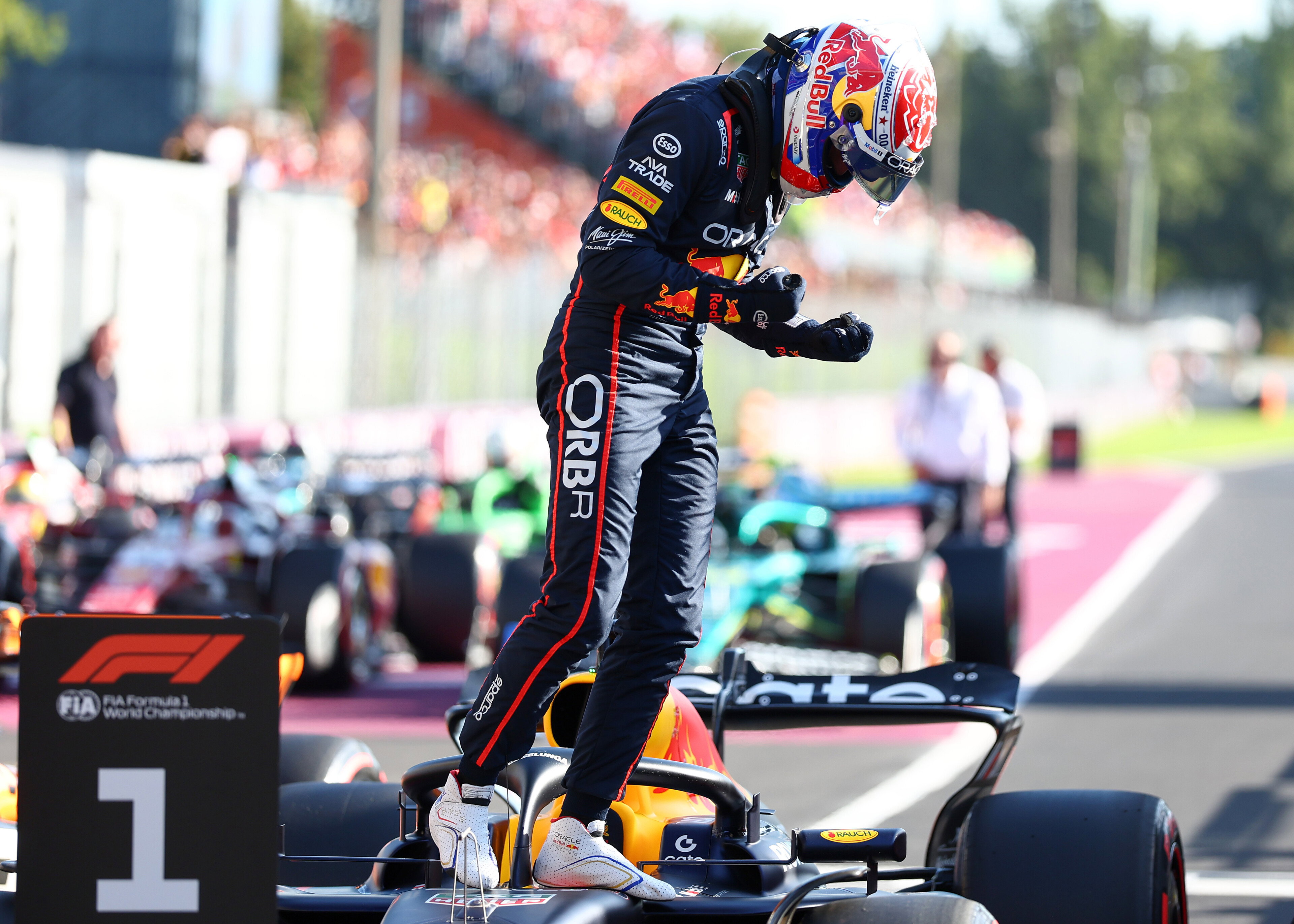 Verstappen Pole Italy