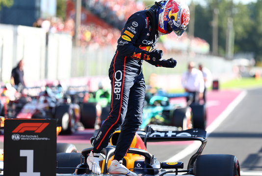Verstappen Pole Italy