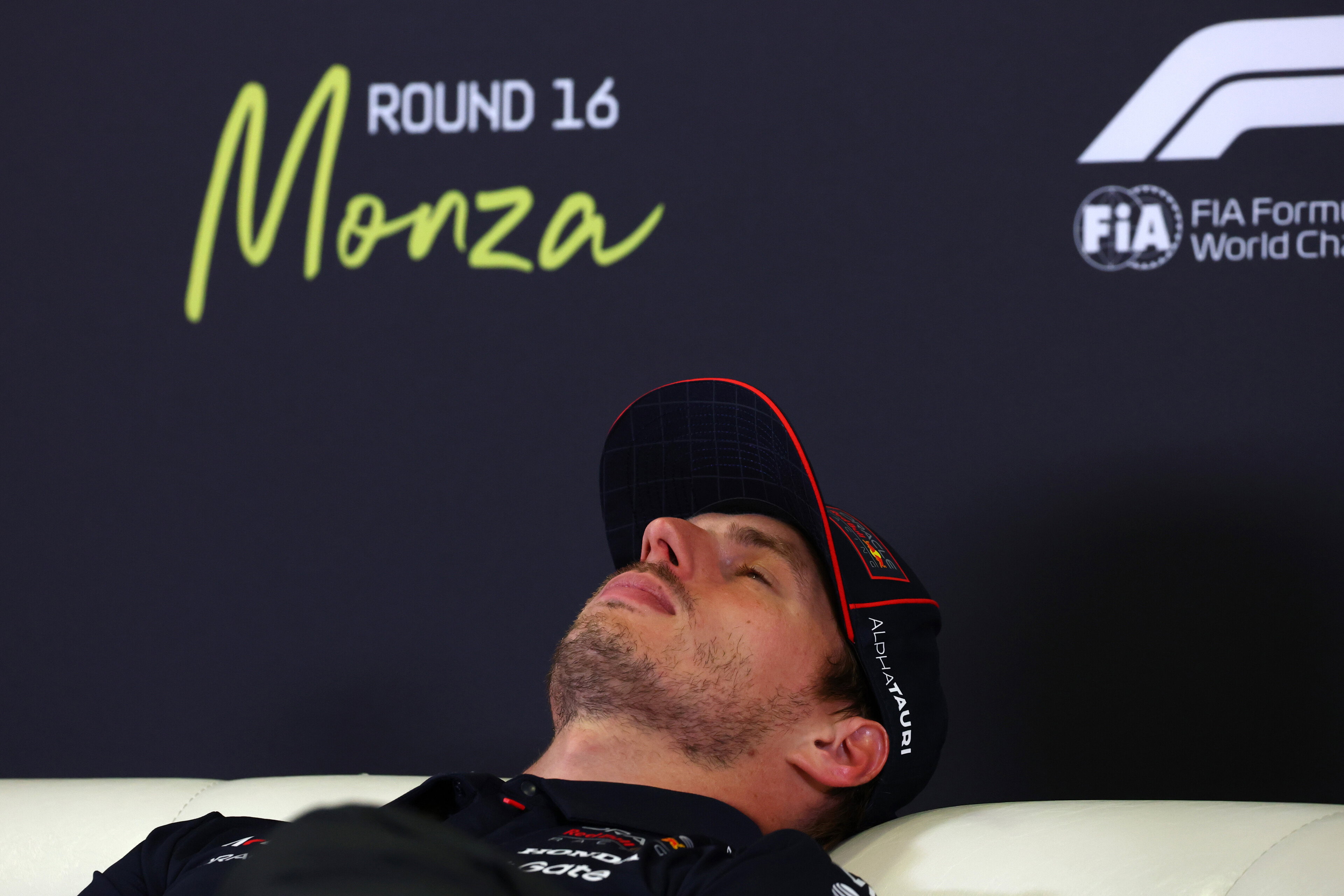Verstappen Presser Monza