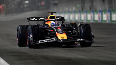 Verstappen Q Las Vegas wet