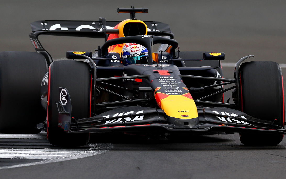 Verstappen Q Silverstone