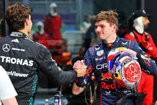 Verstappen Russell