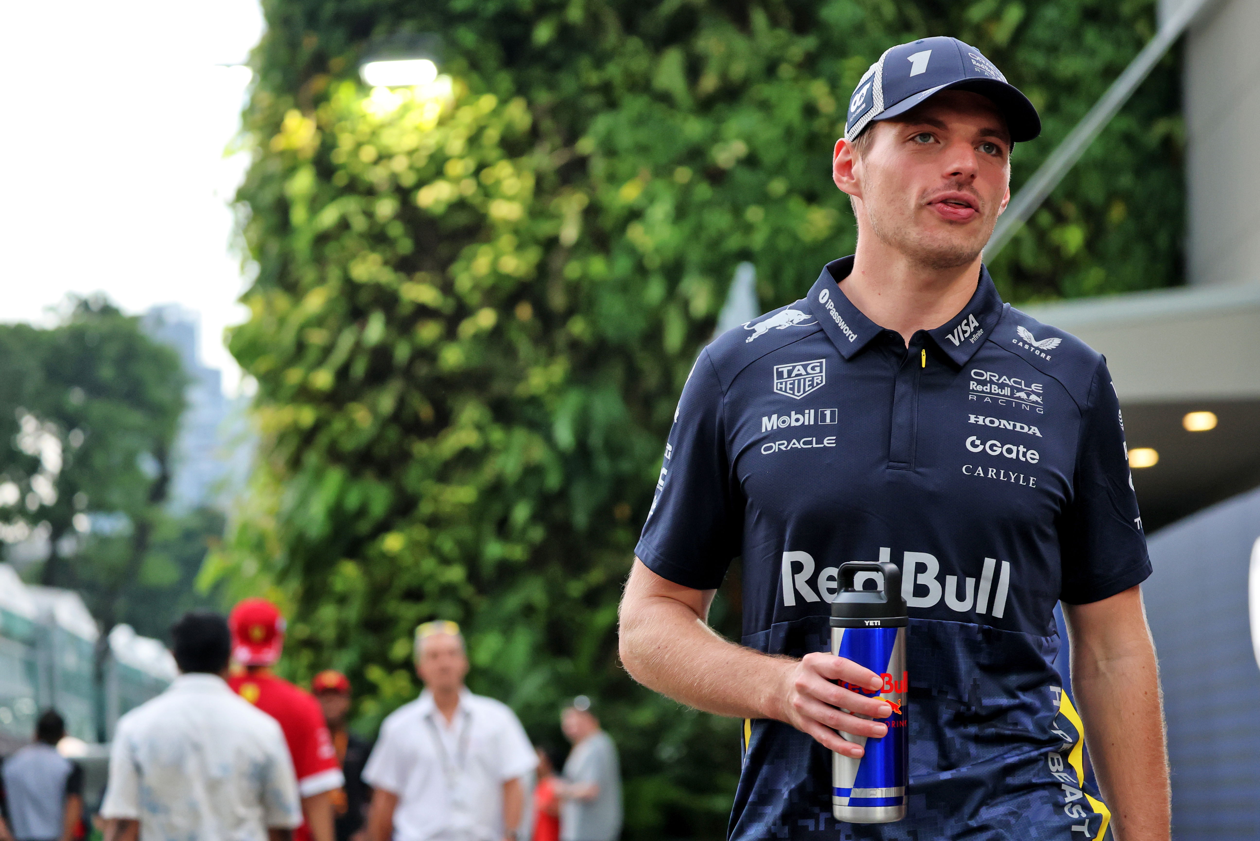 Verstappen Singapore Sun
