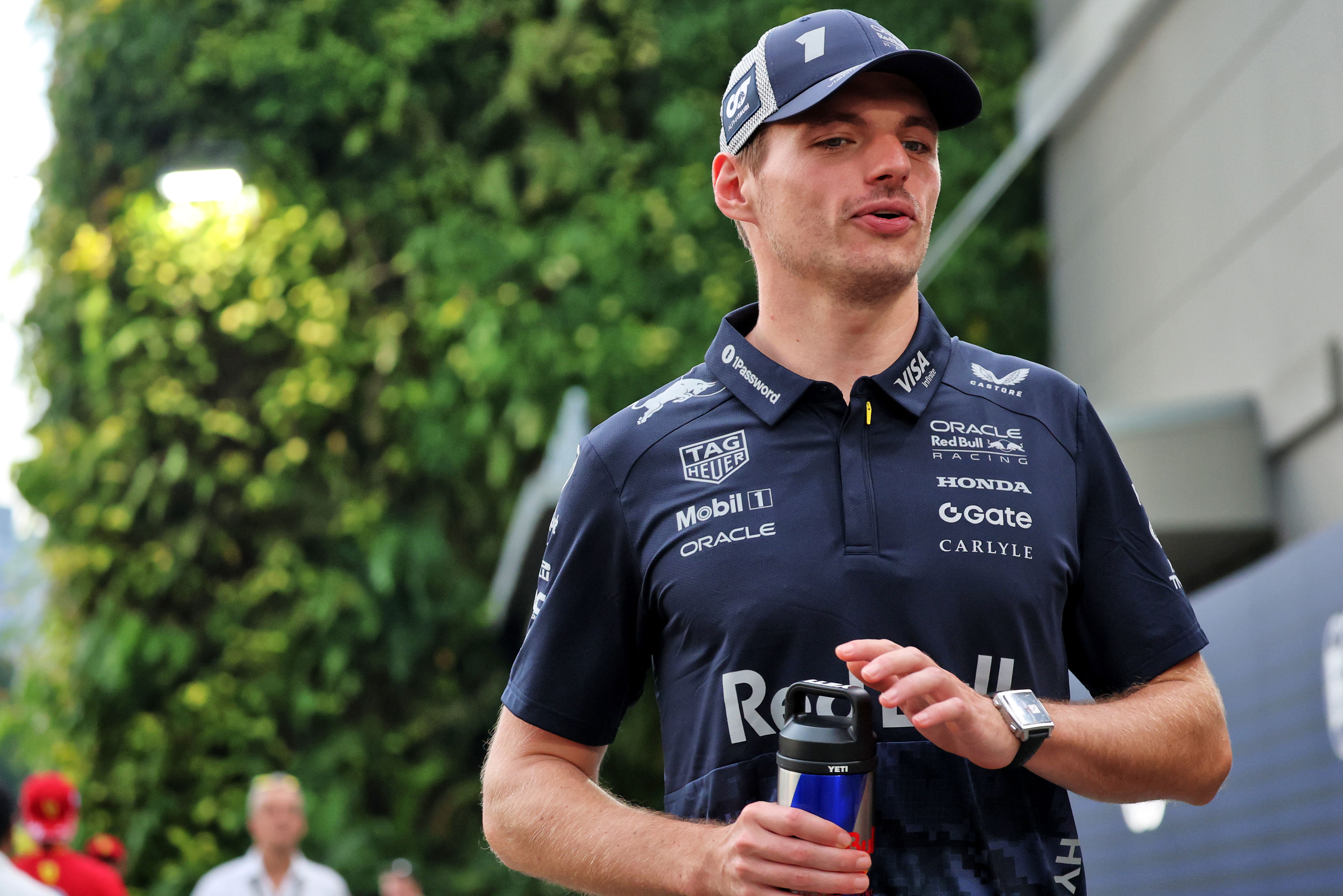Verstappen Singapore Sun
