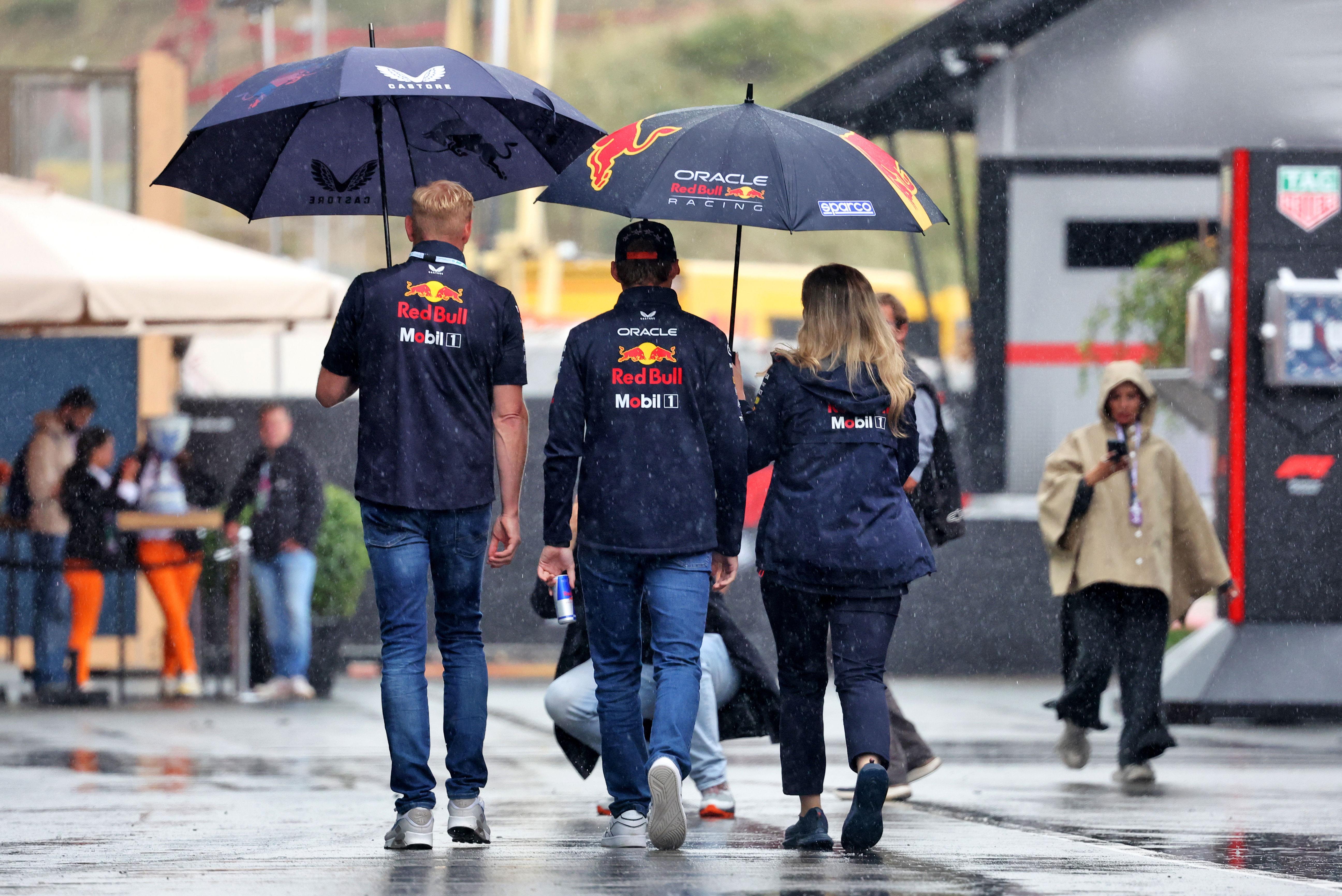 Verstappen Thursday Zandvoort Wet