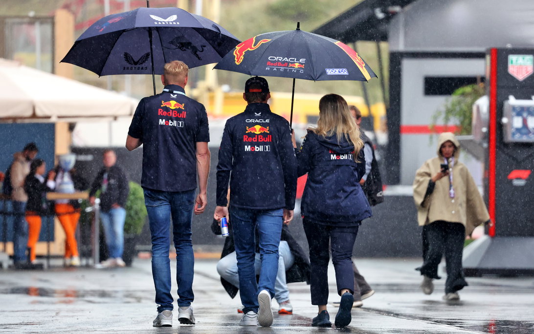 Verstappen Thursday Zandvoort Wet