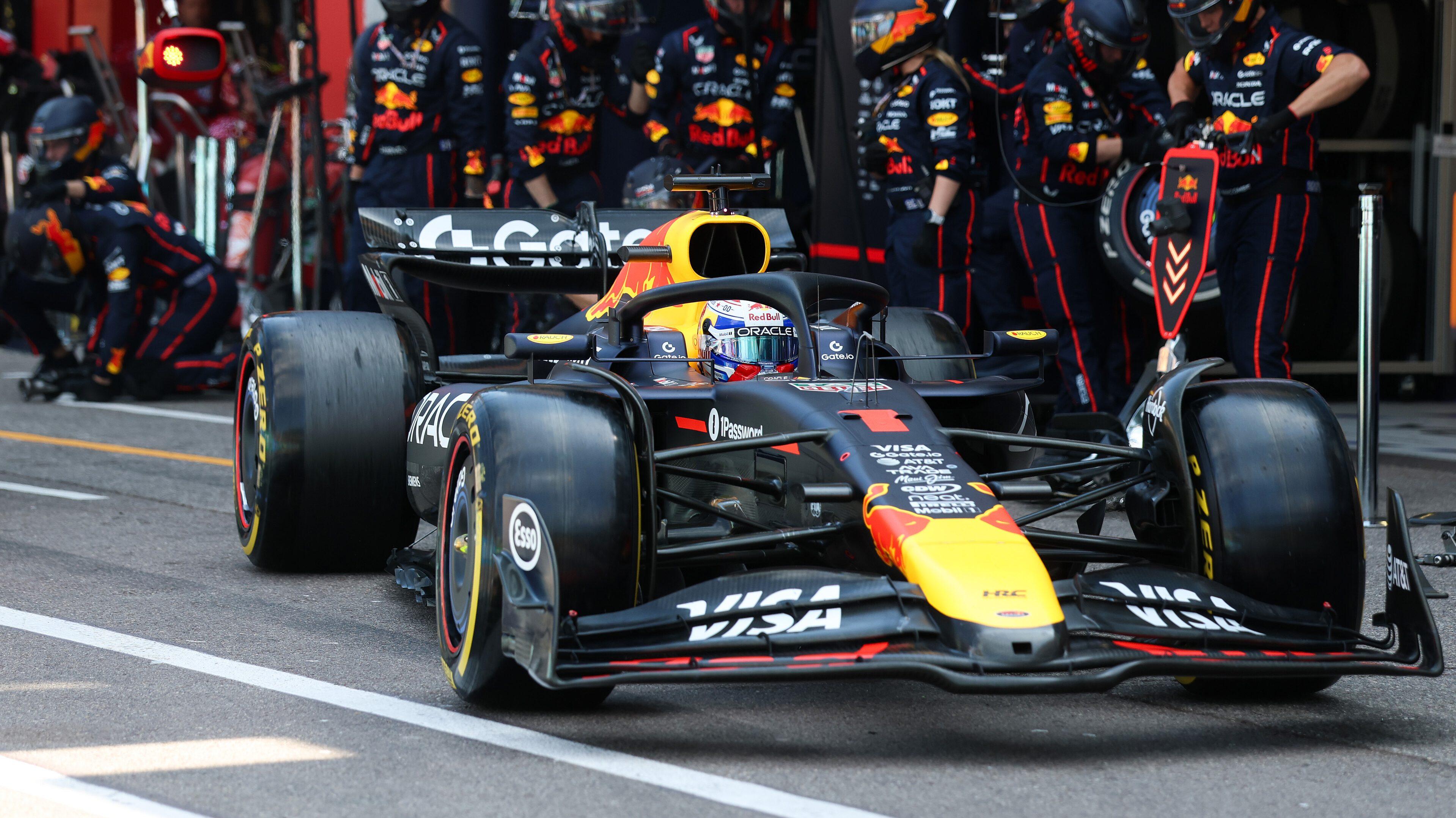 Verstappen pit Monaco