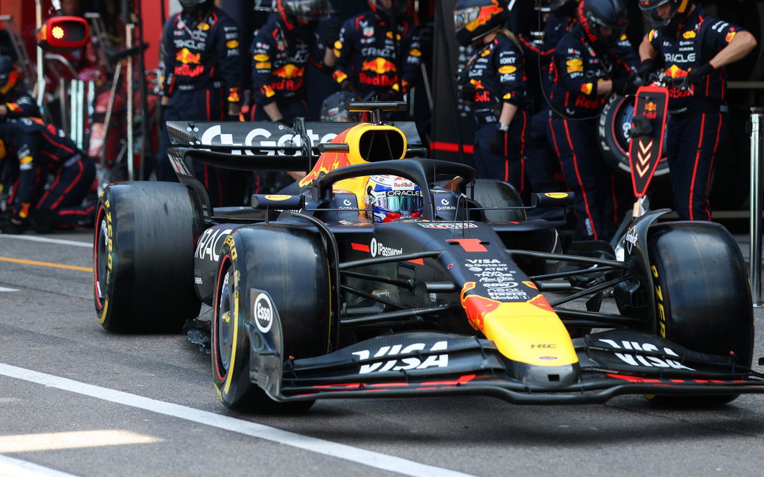 Verstappen pit Monaco