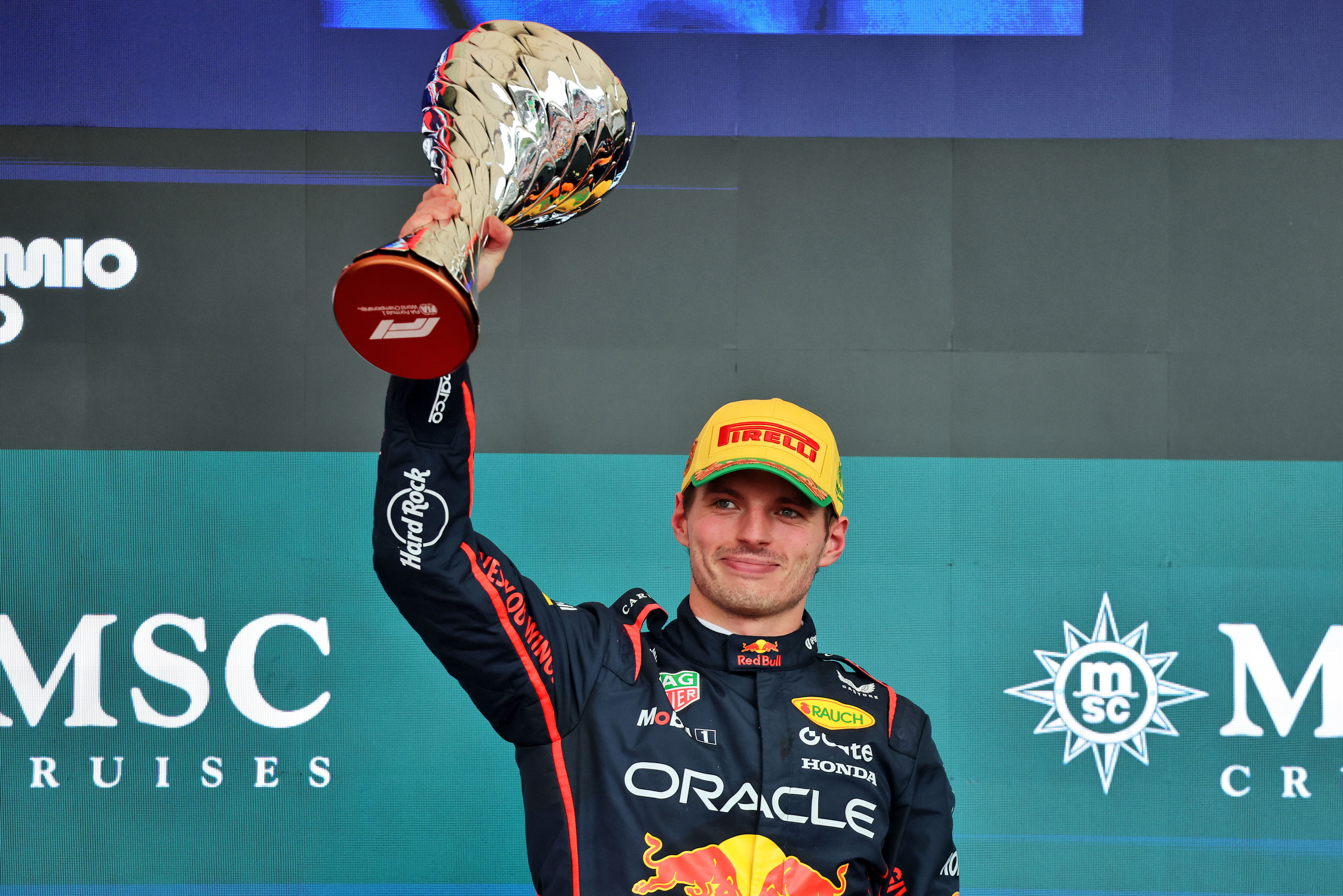 Verstappen podium Brazil
