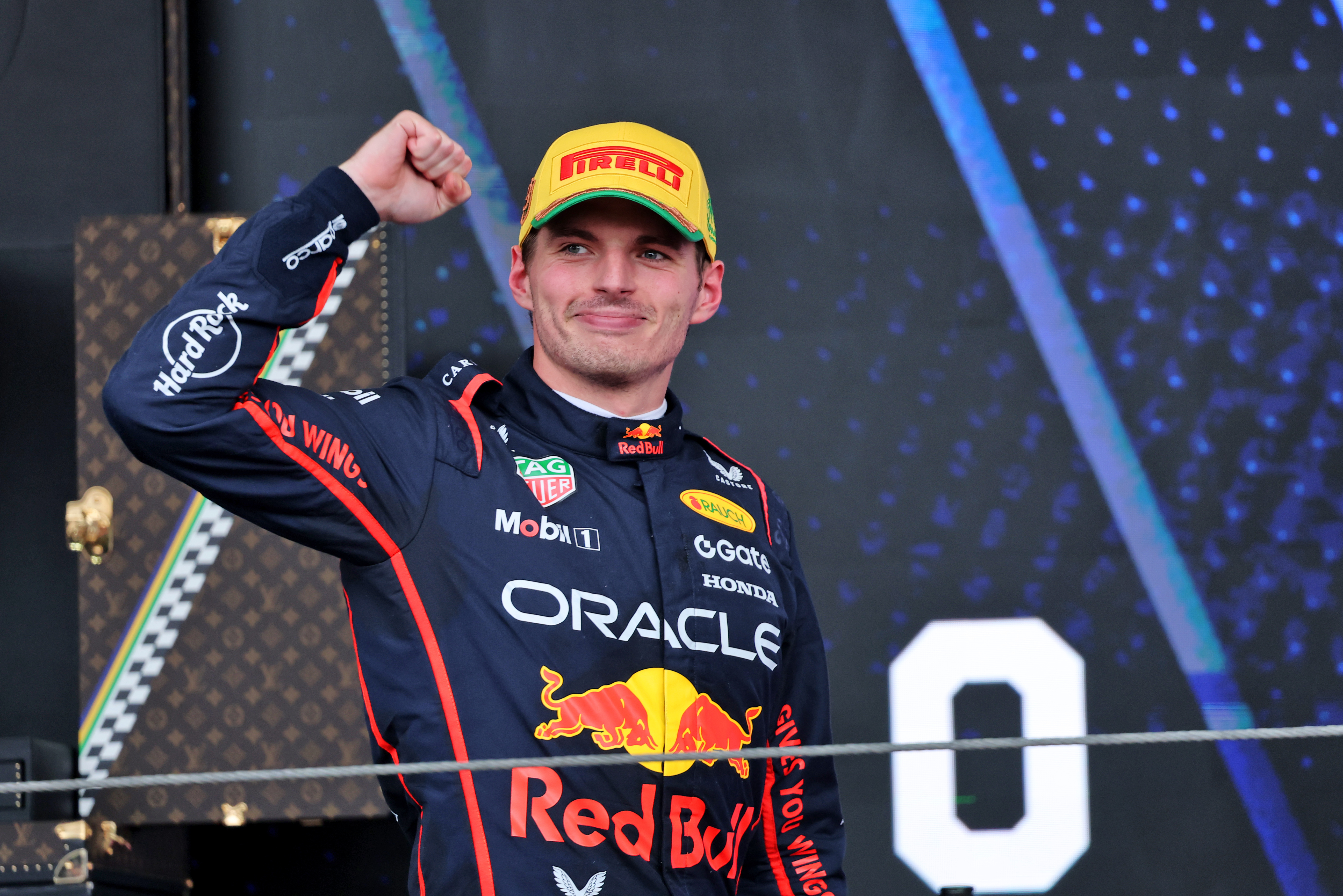 Verstappen podium Brazil