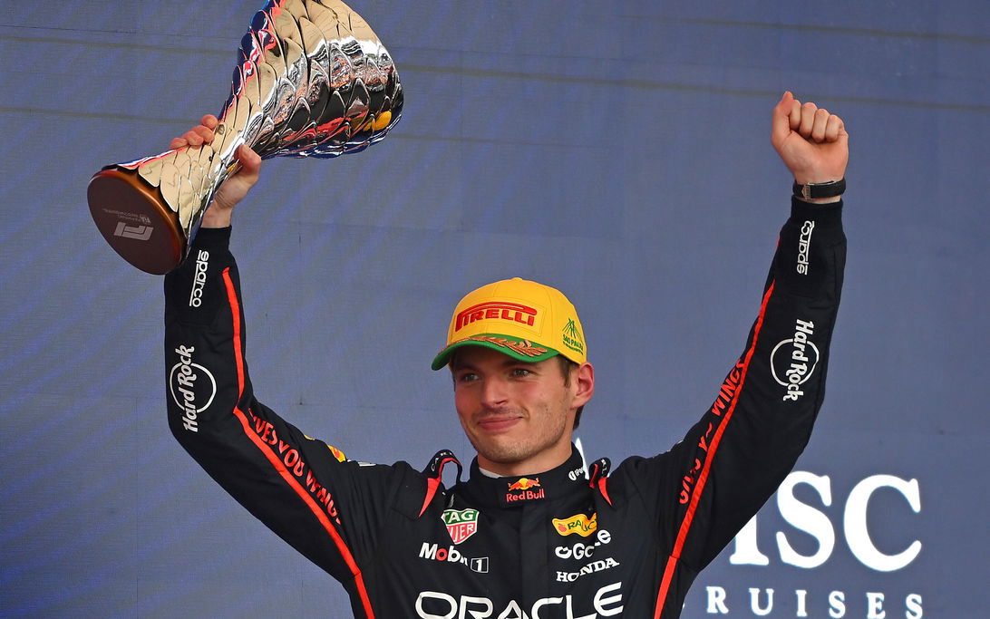Verstappen podium Brazil