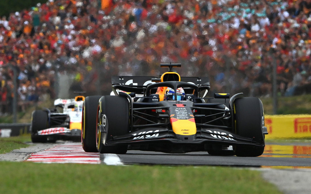 Verstappen race Hungary