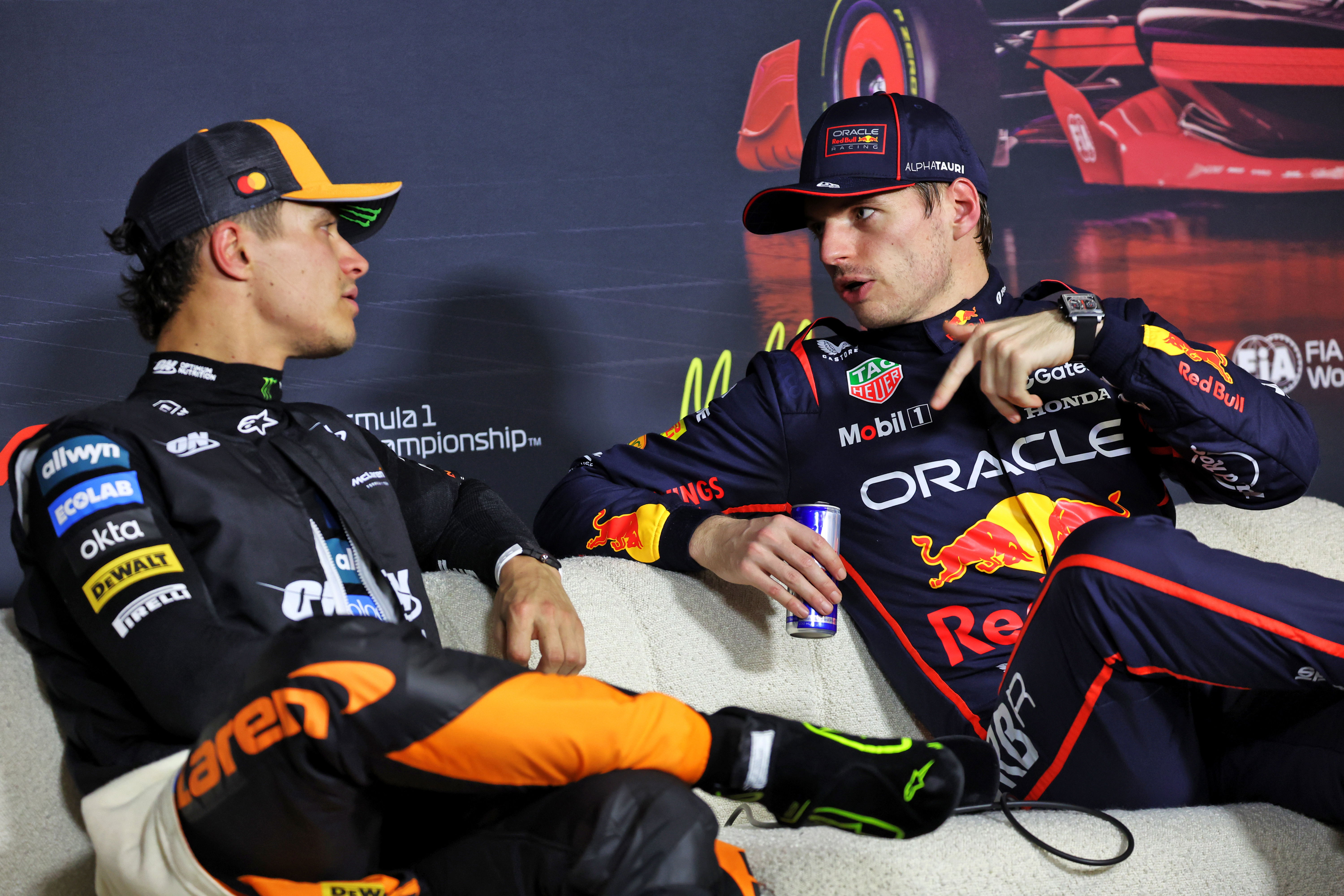 Verstappen Norris Australia