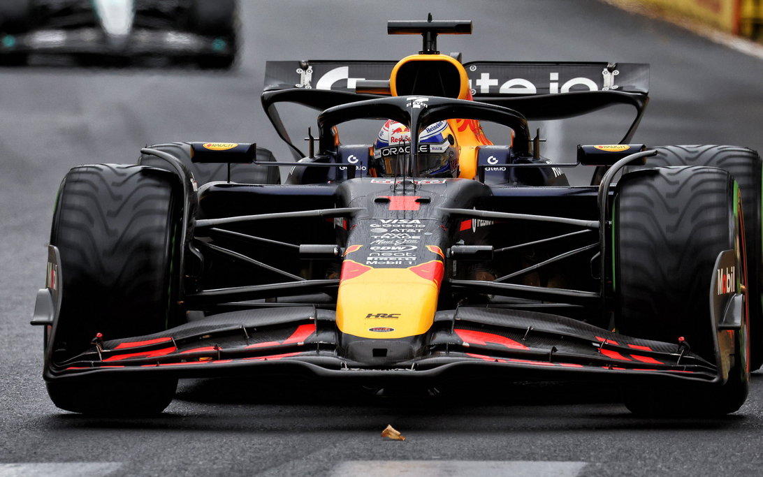 Verstappen Australia wet