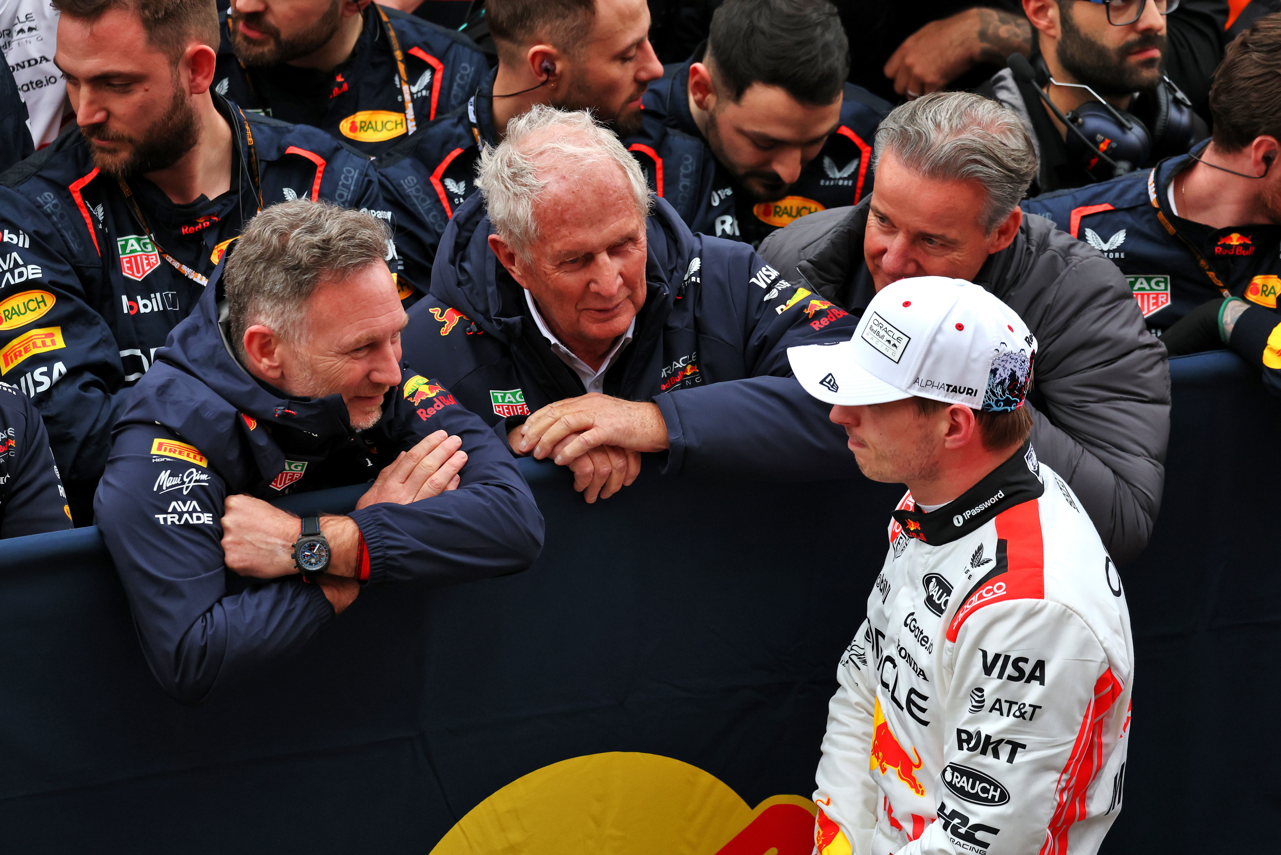 Verstappen Marko Horner Japan