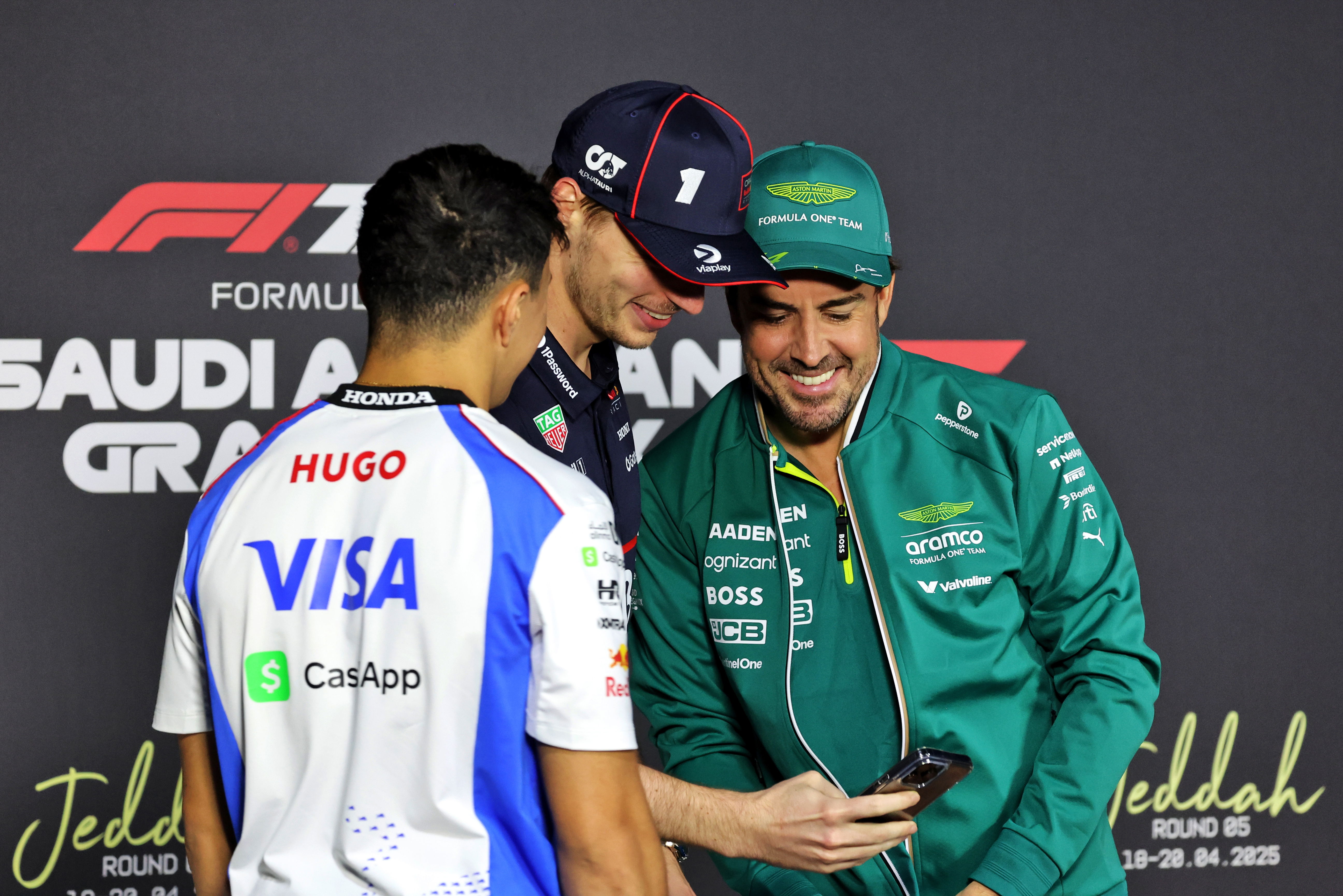 Verstappen Alonso Hadjar Saudi Arabia