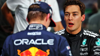 Verstappen Russell Spain