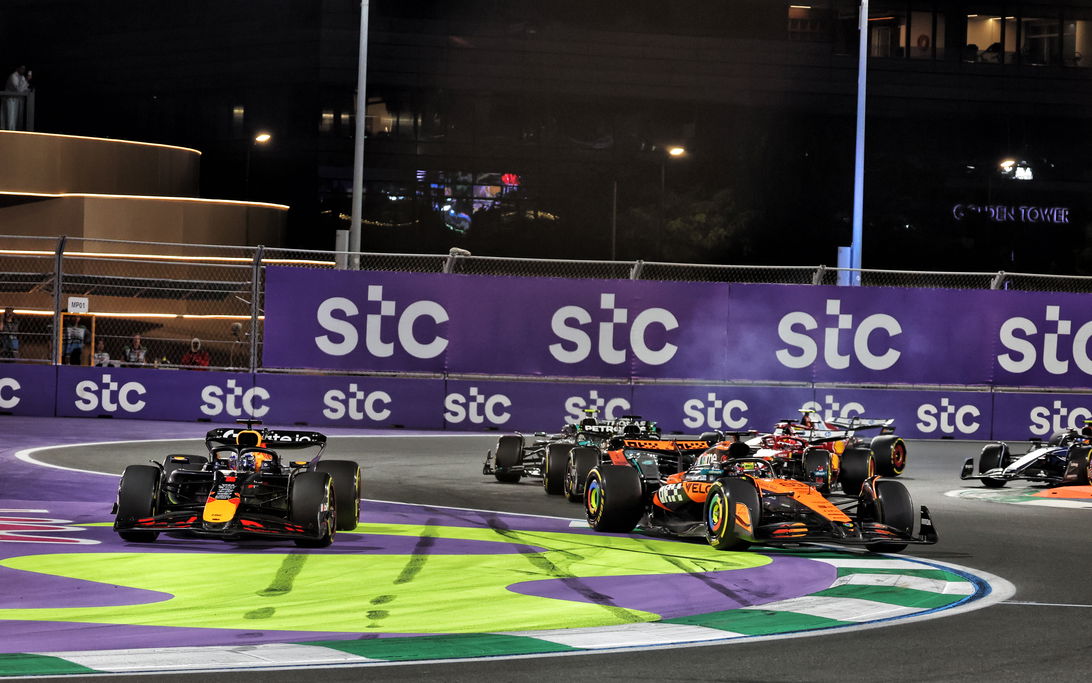 Verstappen Piastri Jeddah