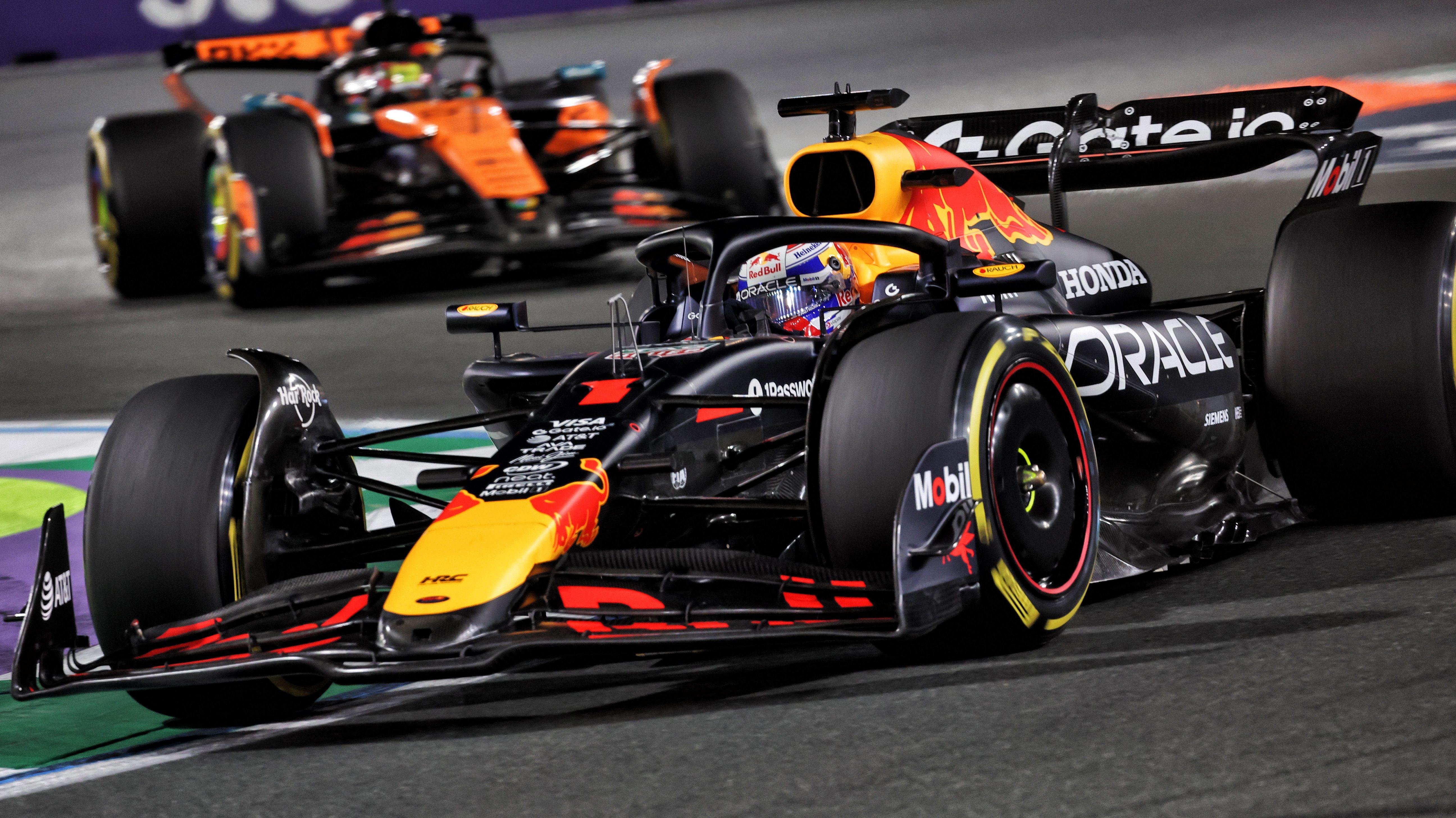 Verstappen Piastri Saudi