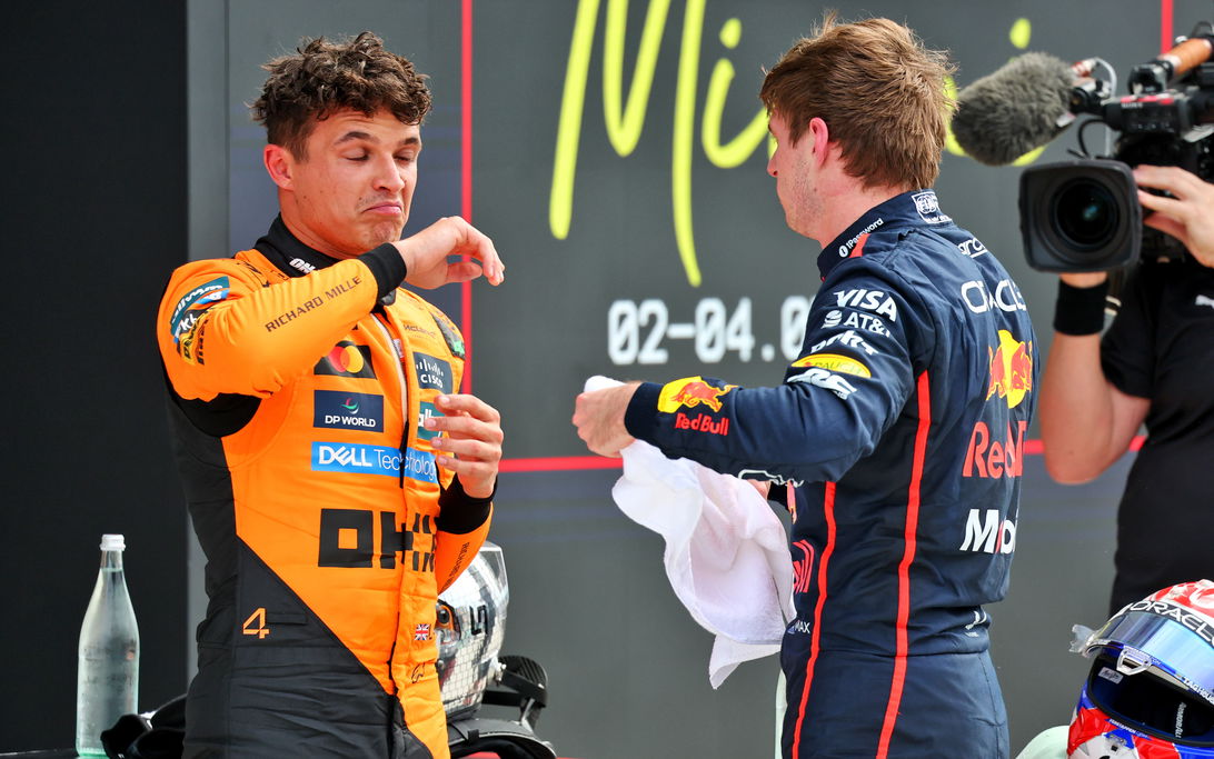 Verstappen Norris Quali Miami