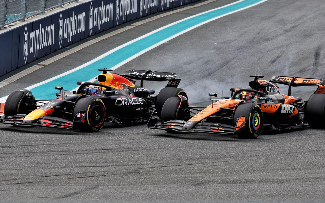 Verstappen Piastri Miami