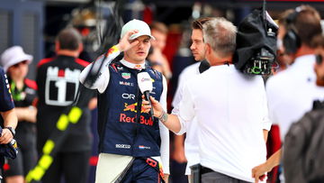Verstappen reageert bits op vraag Sky Sports: "Waarom, is dat een probleem?"