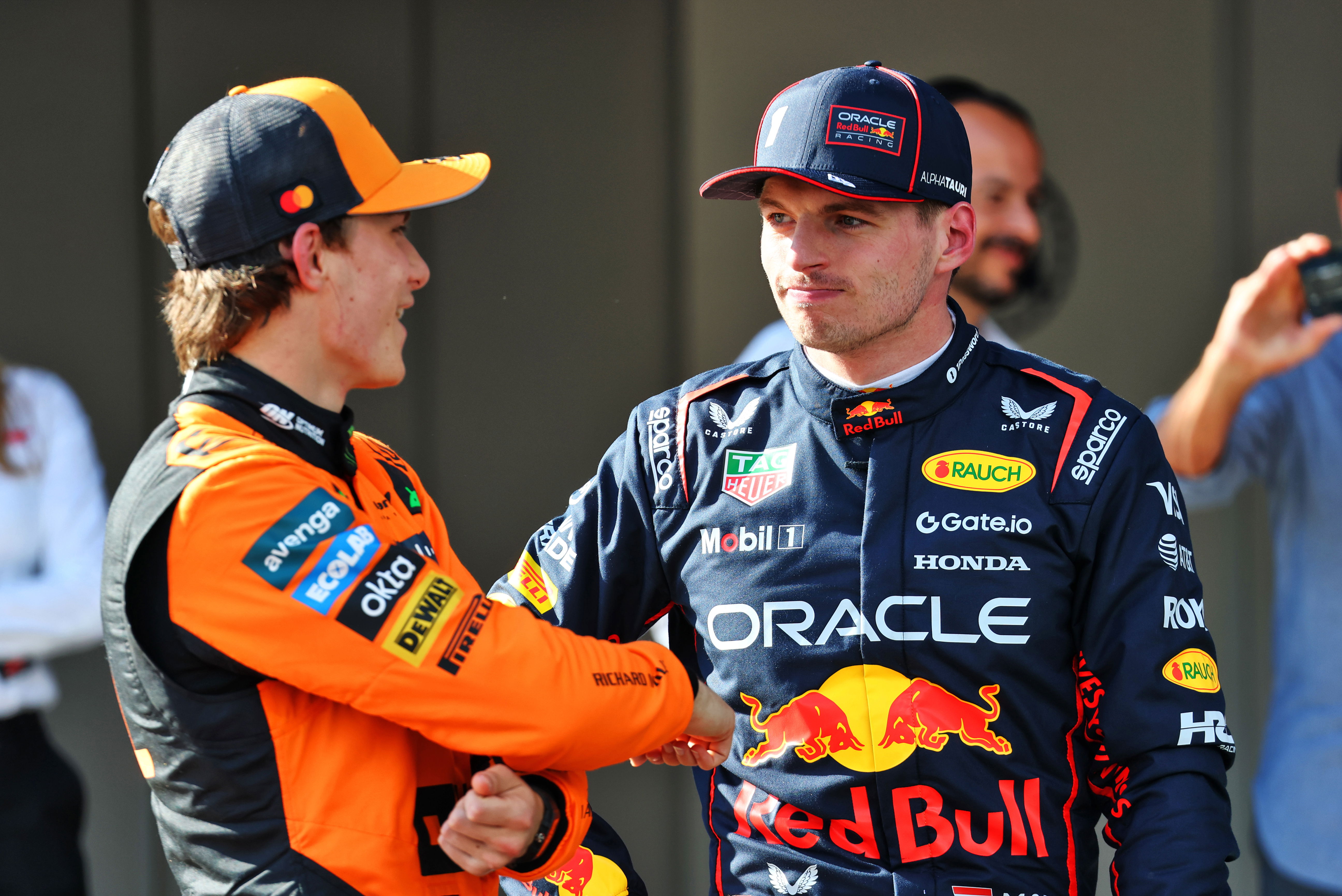 Verstappen Piastri Q Imola