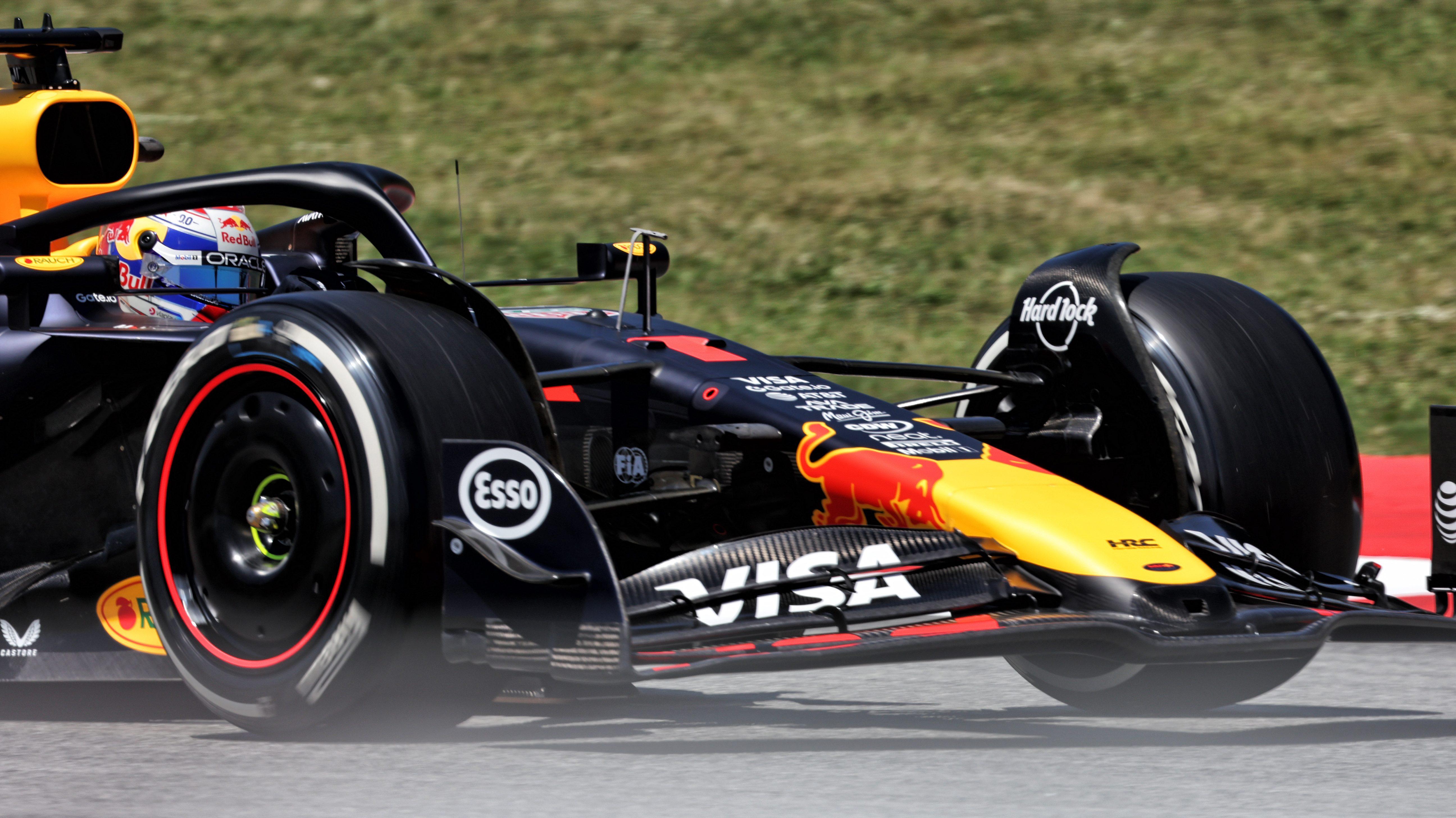 Verstappen Spain FP1