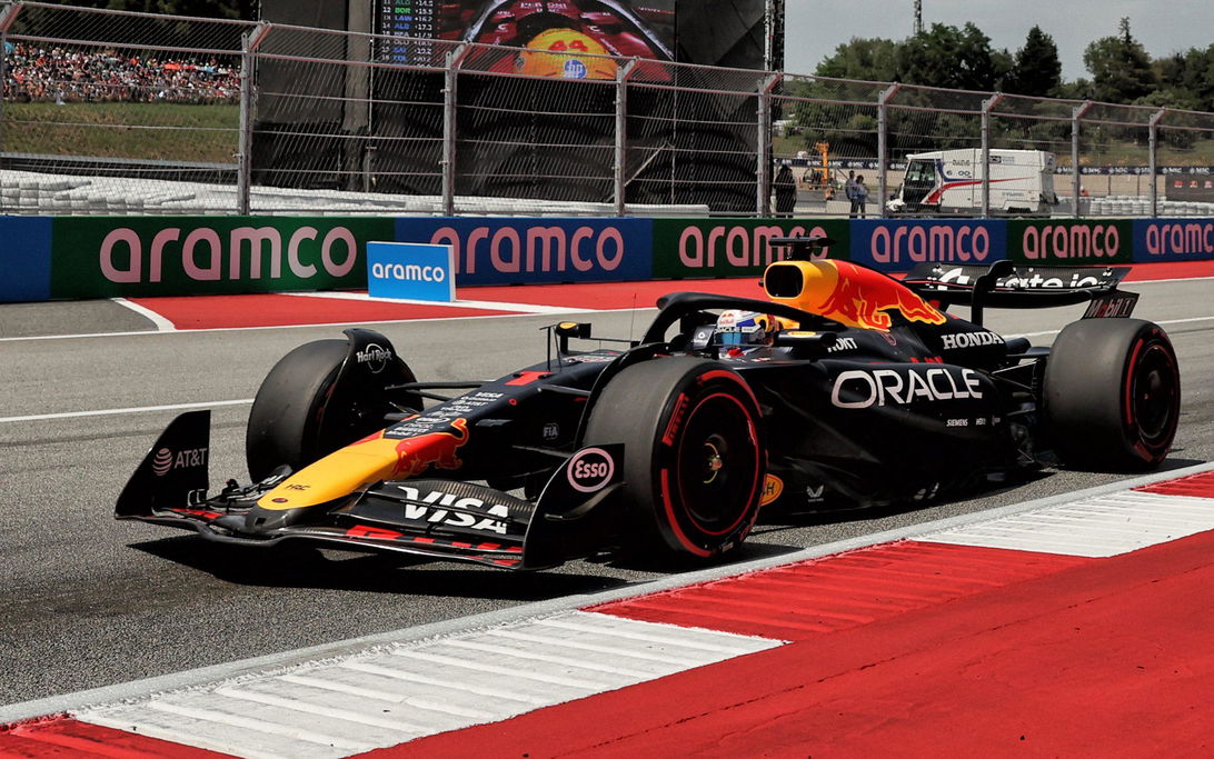 Verstappen race Spain